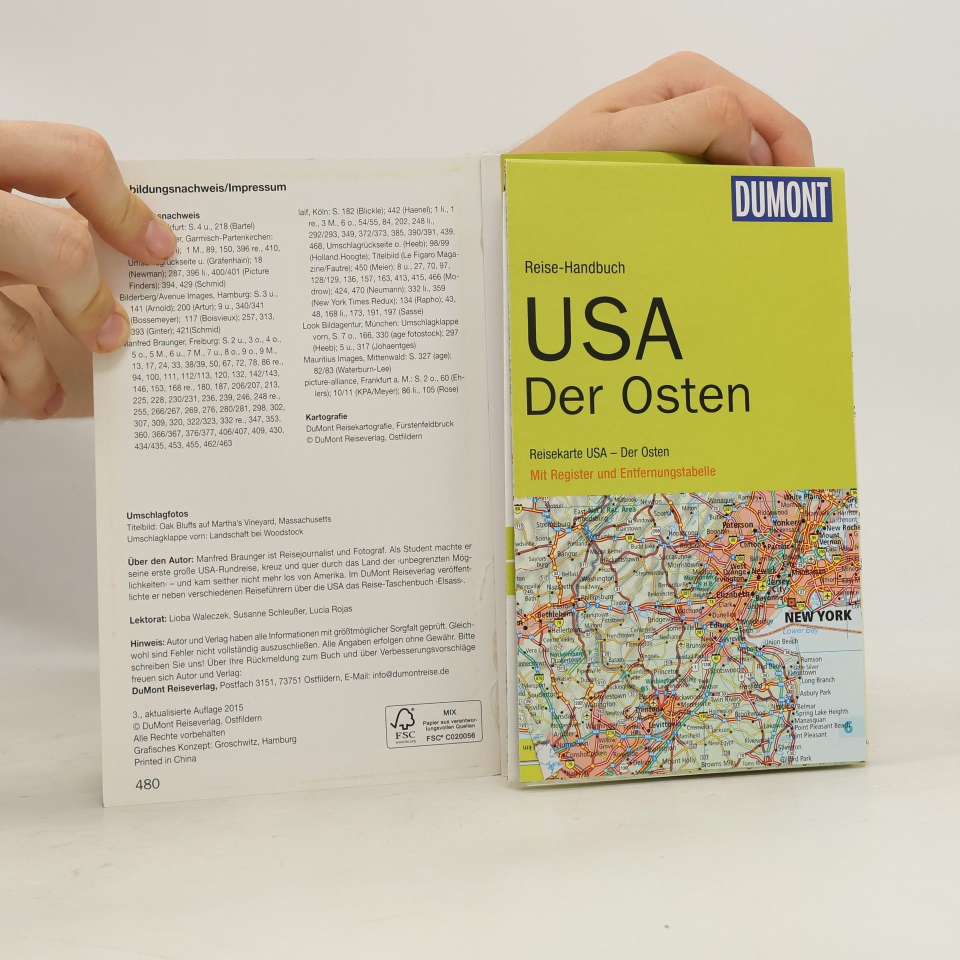 Manfred Braunger USA, der Osten