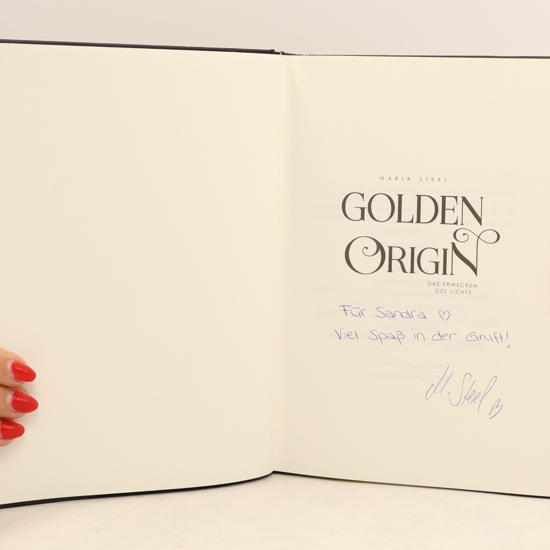 Francesca Maria Steele Golden Origin