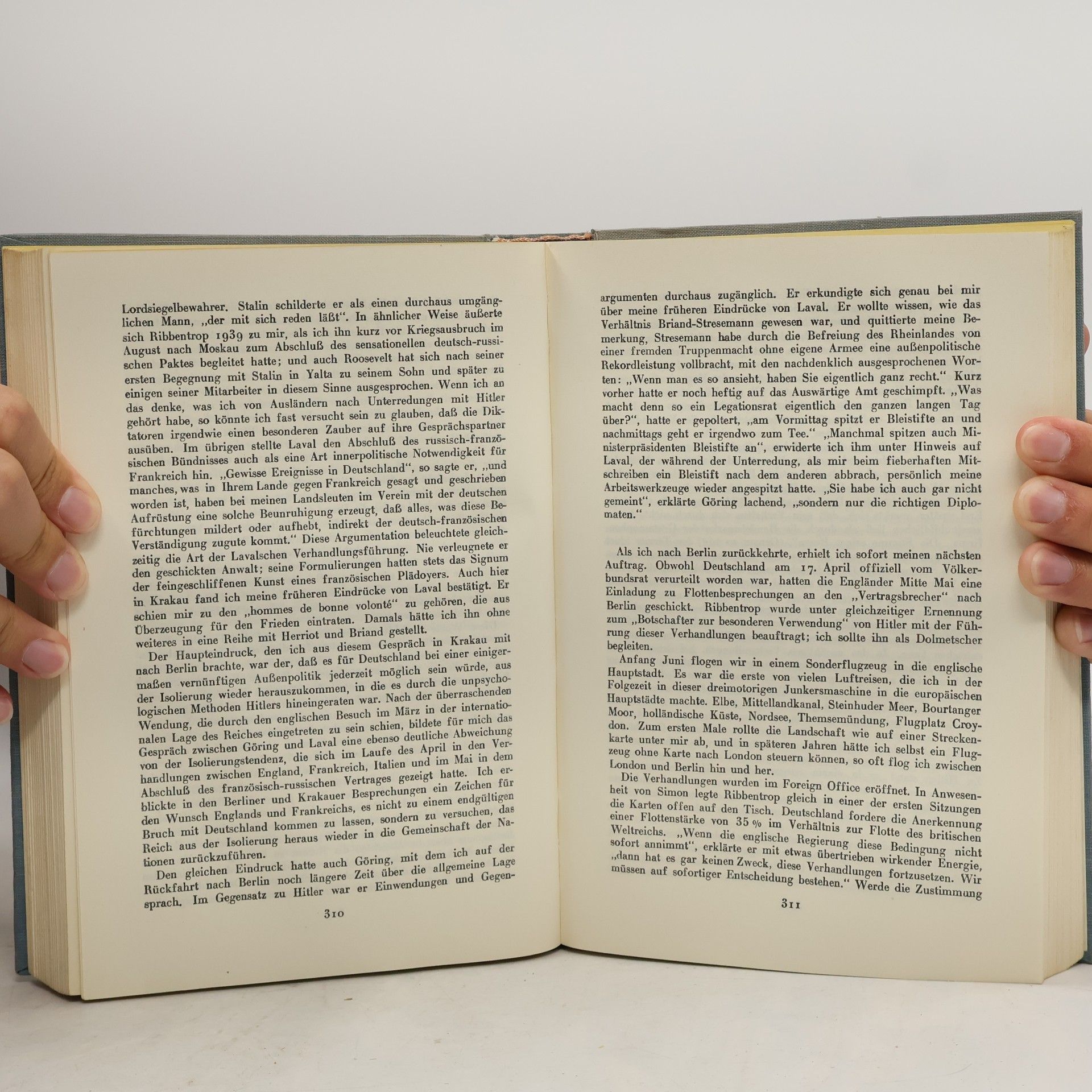 Paul Schmidt Statist auf Diplomatischer Böhne 1923 - 45