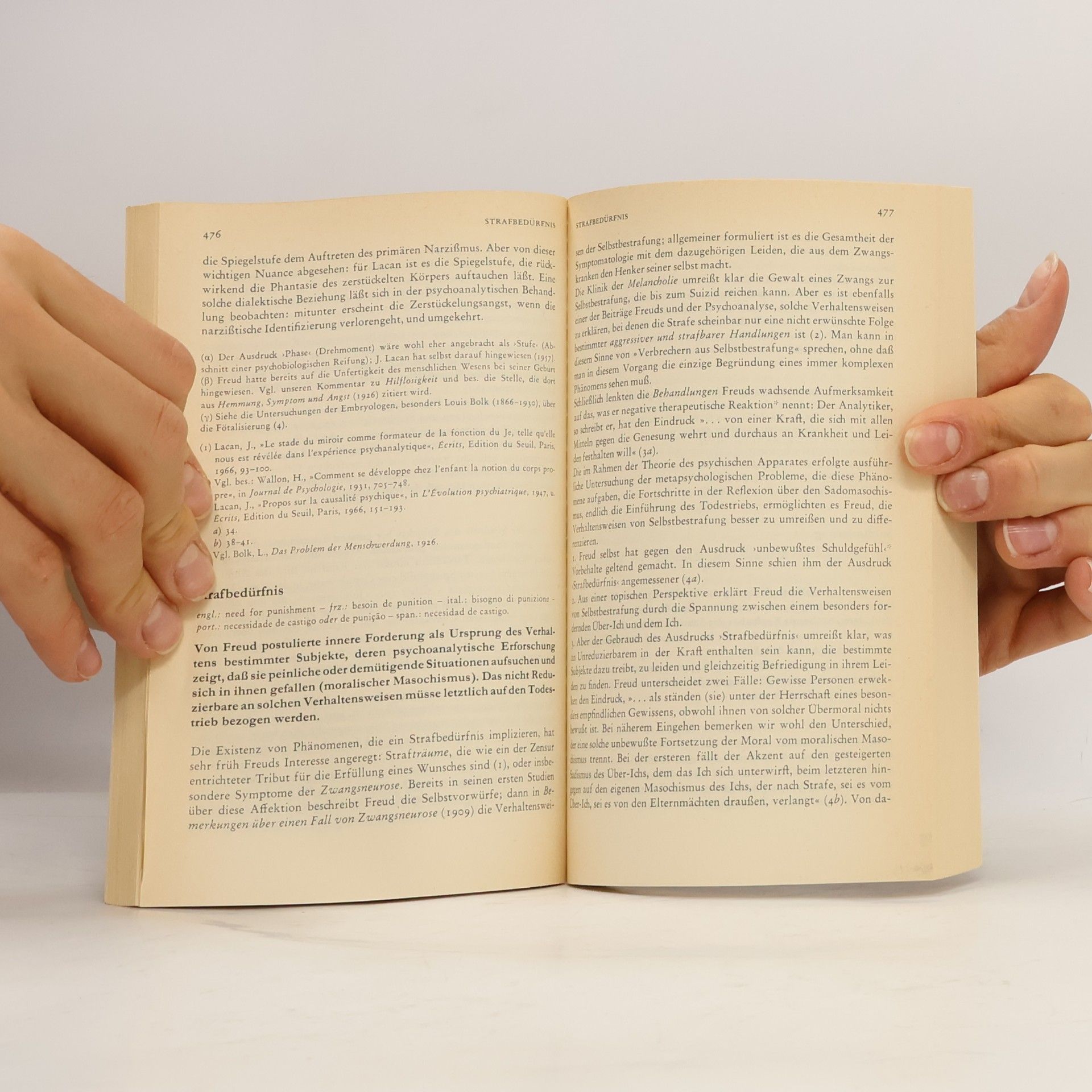 Jean Laplanche Das Vokabular der Psychoanalyse