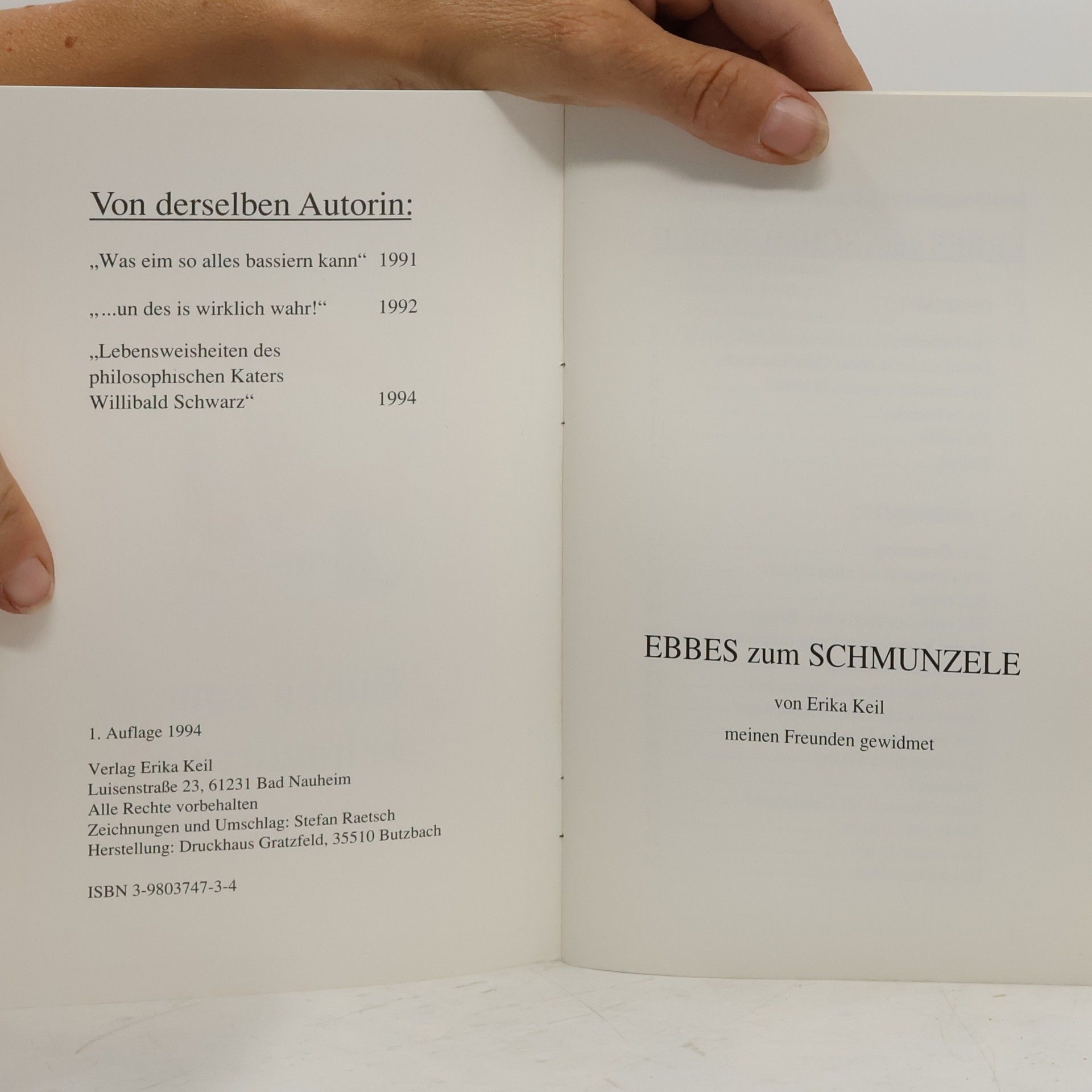 Ebbes zum Schmunzele. Gereimtes und Ungereimtes