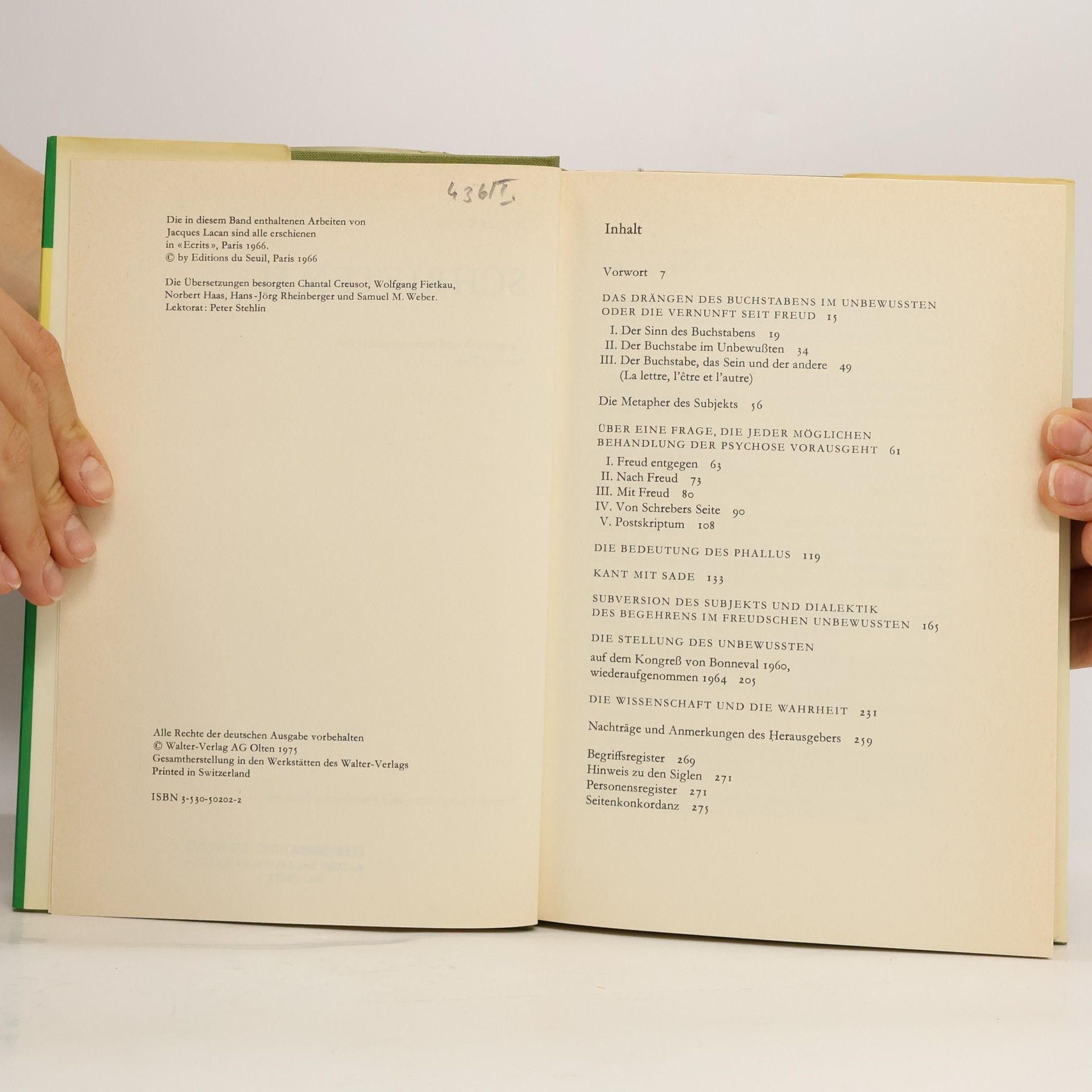 Jacques Lacan Schriften II