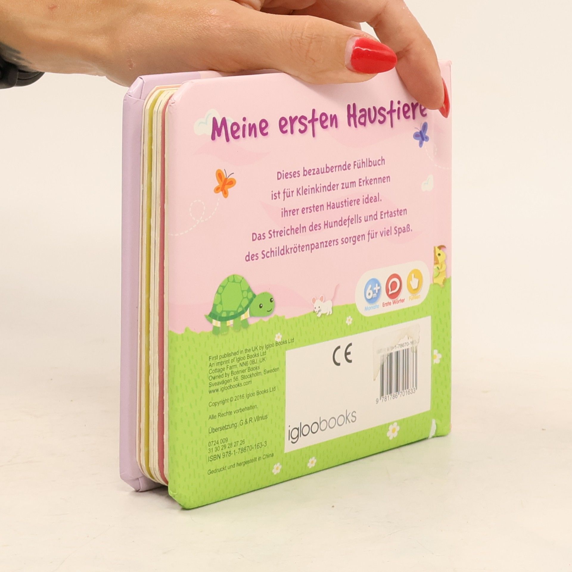 Meine ersten Haustiere - mit Seiten zum Fühlen