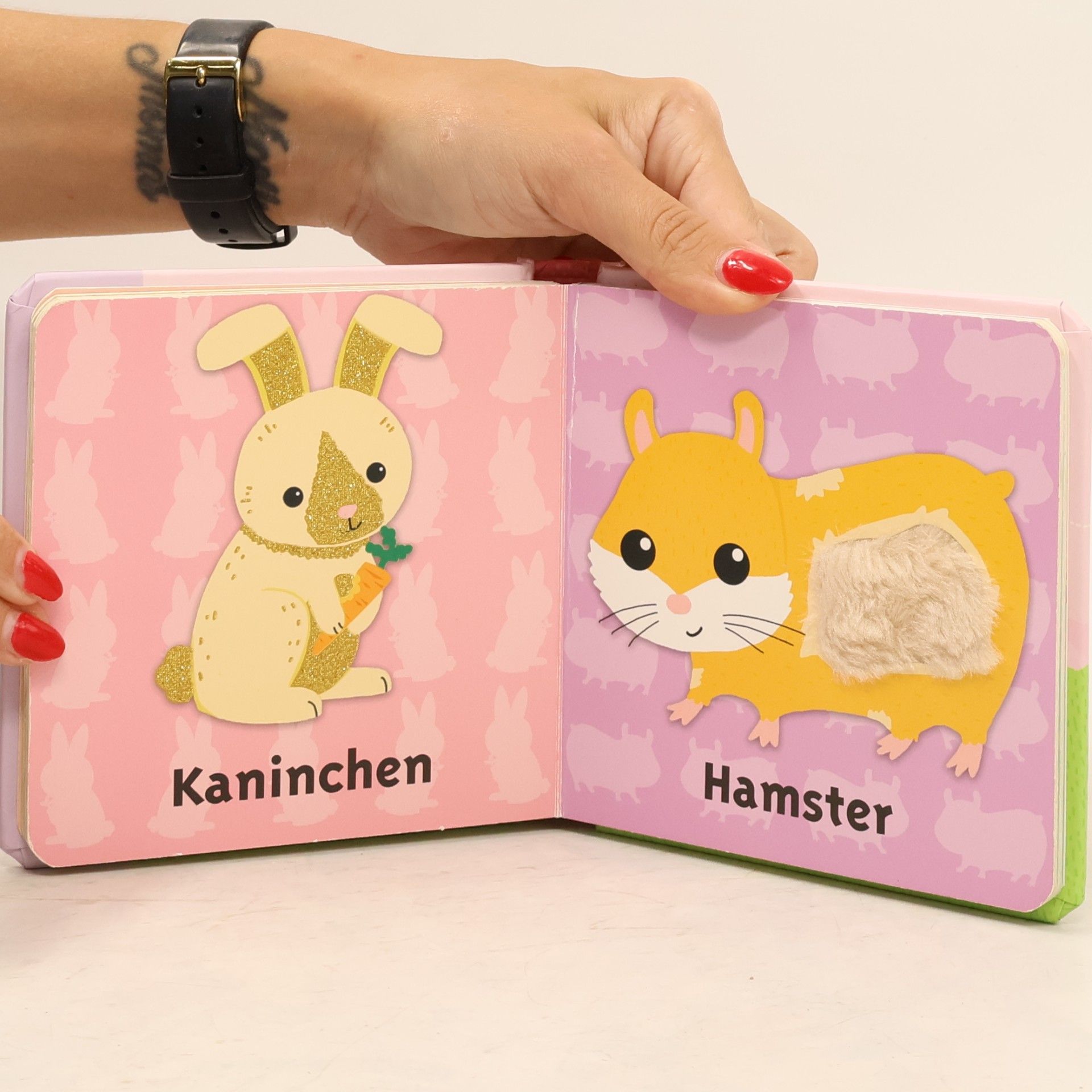 Meine ersten Haustiere - mit Seiten zum Fühlen