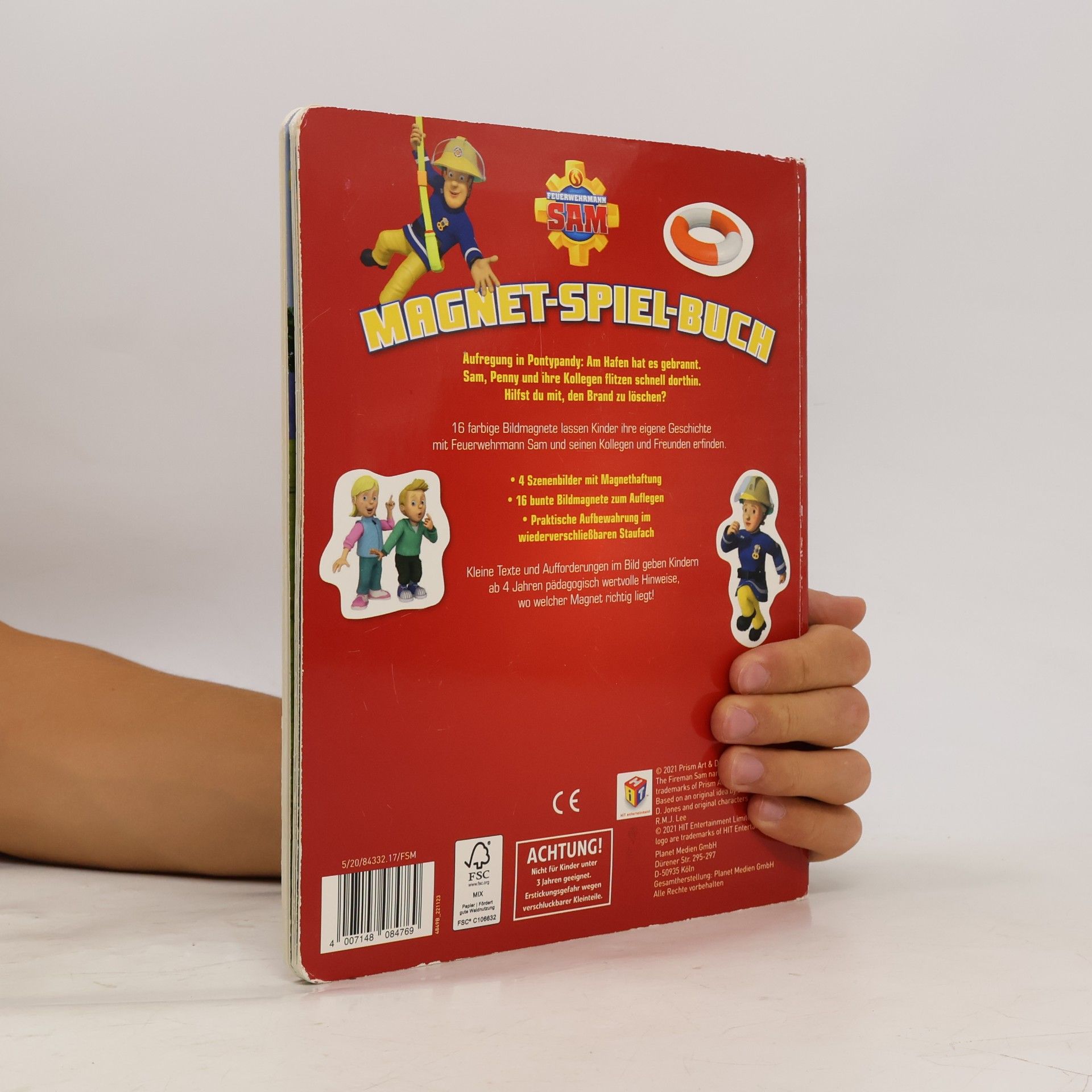 Autorenkollektiv Magnet-Spiel-Buch. Feuerwehrmann Sam