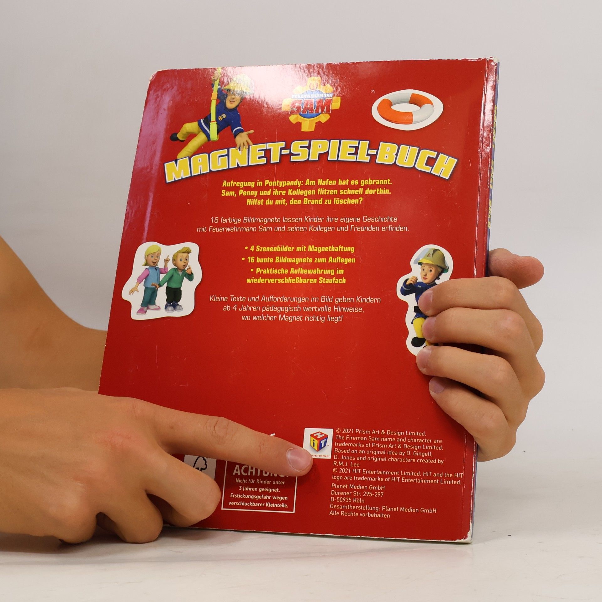 Autorenkollektiv Magnet-Spiel-Buch. Feuerwehrmann Sam