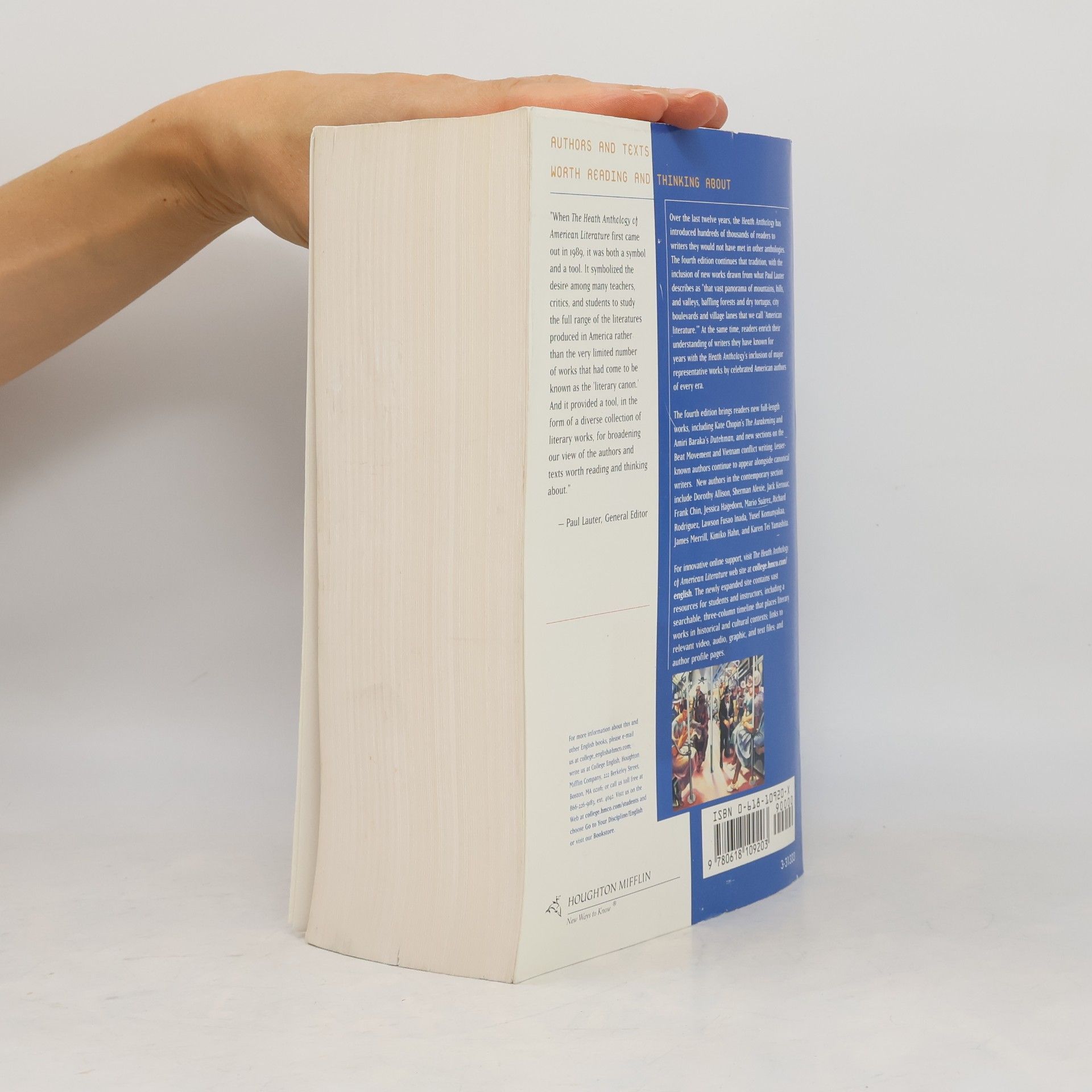 Paul Lauter The Heath Anthology of American Literature, Volume 2