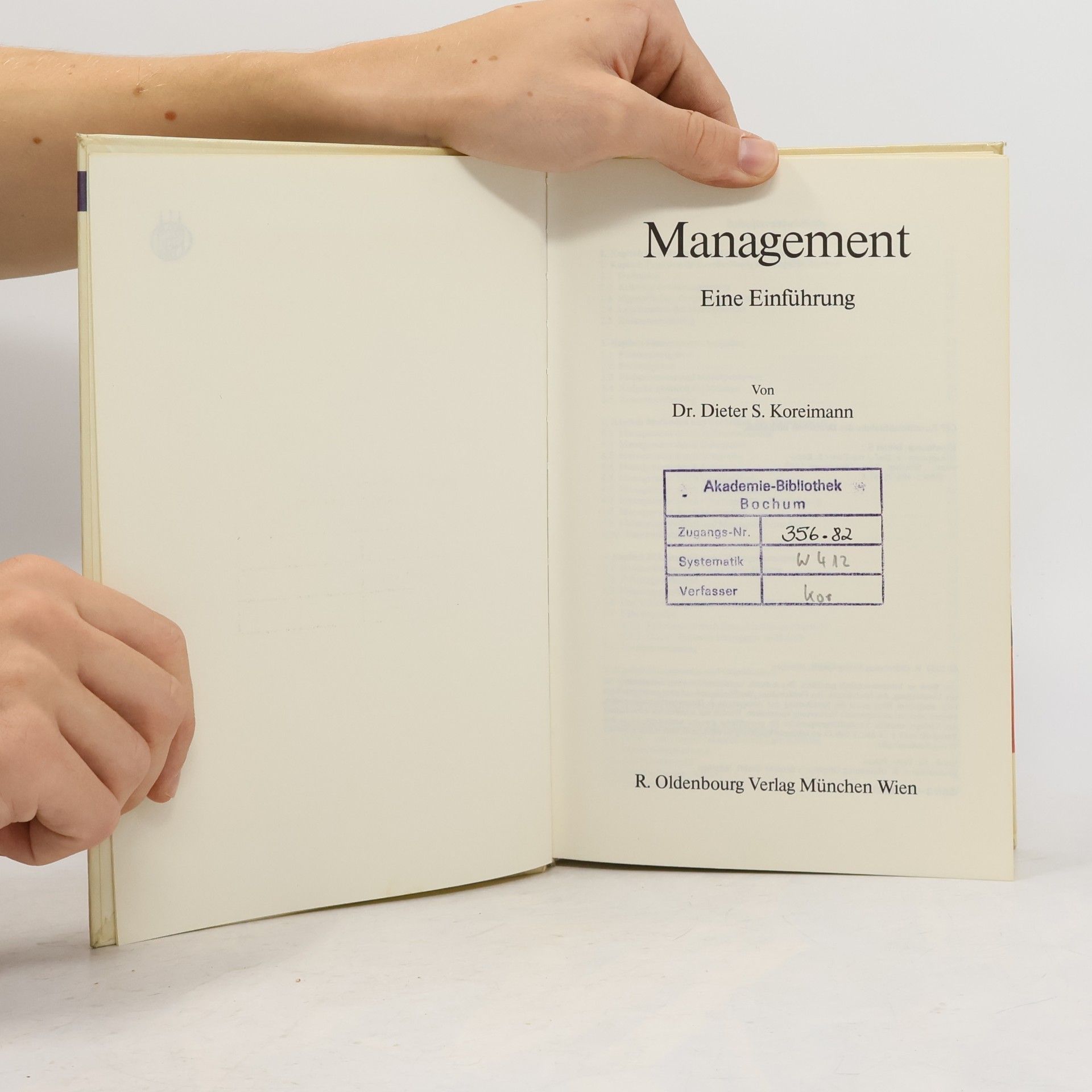 Dieter S. Koreimann Management