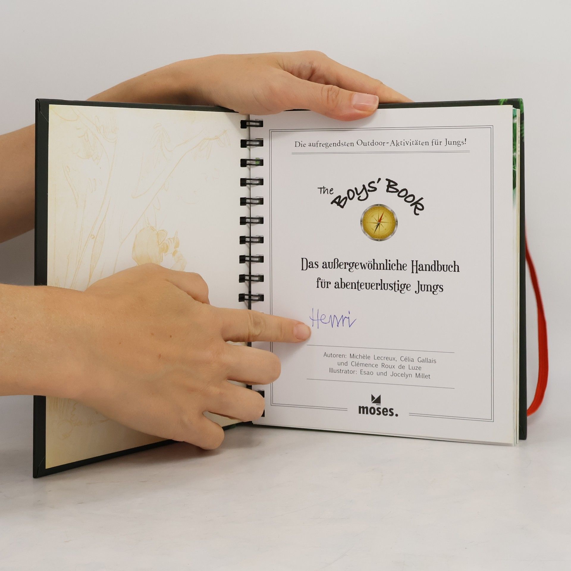 Michèle Lecreux The Boy's Book: Das außergewöhnliche Handbuch für abenteuerlustige Jungs