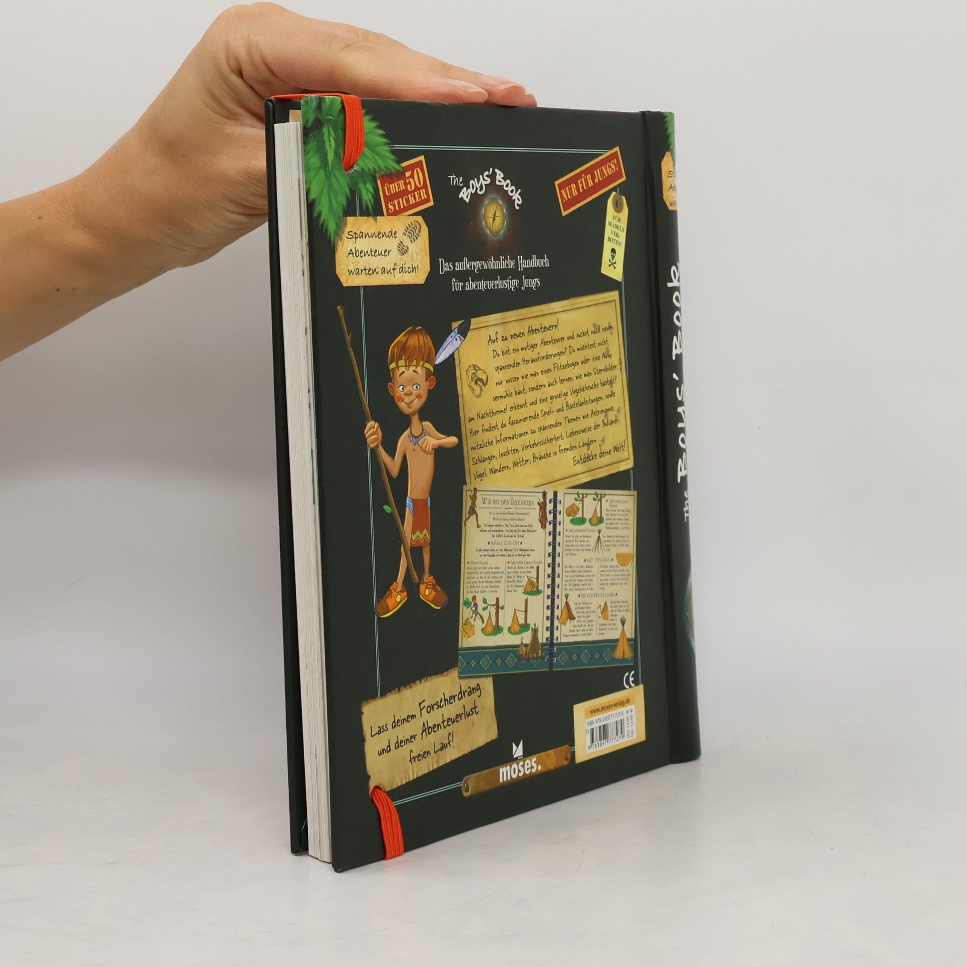 Michèle Lecreux The Boy's Book: Das außergewöhnliche Handbuch für abenteuerlustige Jungs
