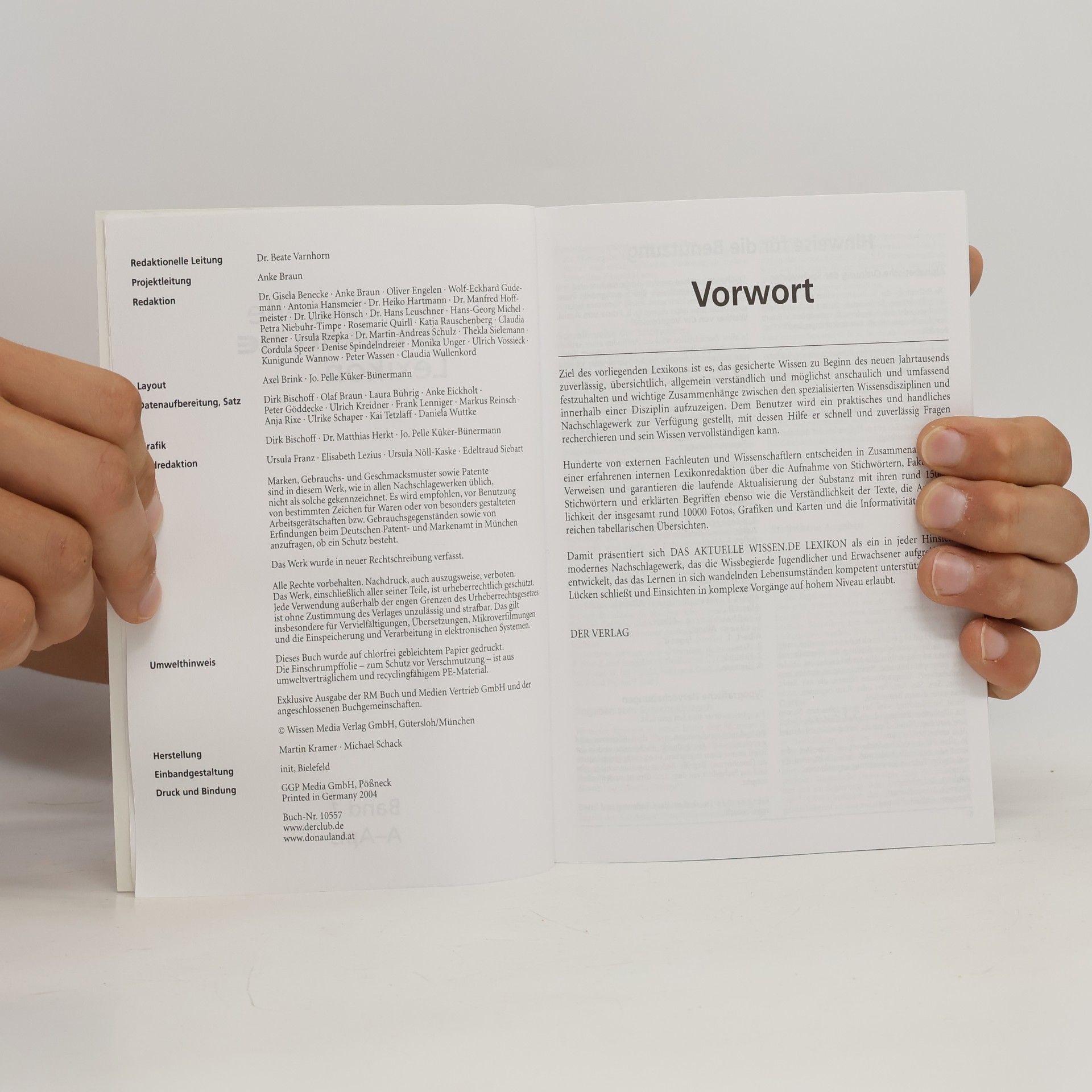 Autorenkollektiv Das aktuelle wissen.de Lexikon 1. A-Apis