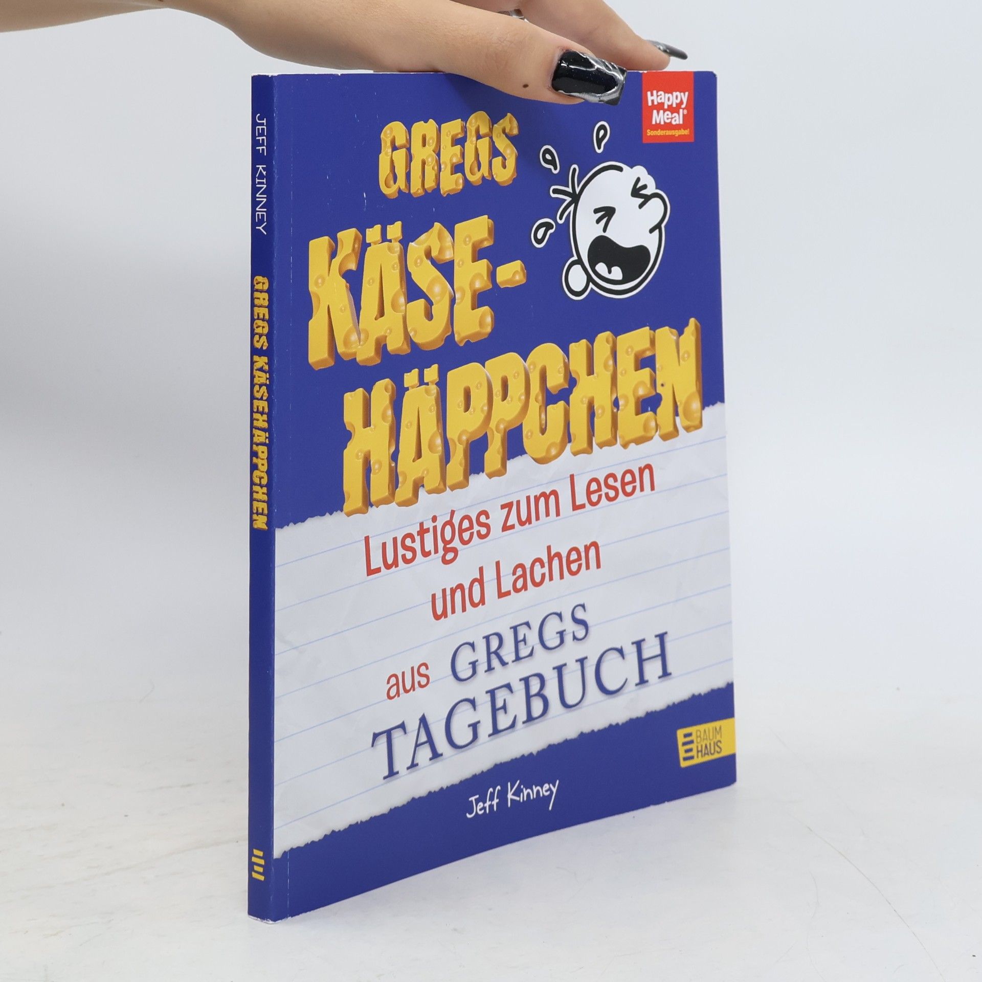 Jeff Kinney Gregs Käsehäppchen. Lustiges zum Lesen und Lachen aus Gregs Tagebuch