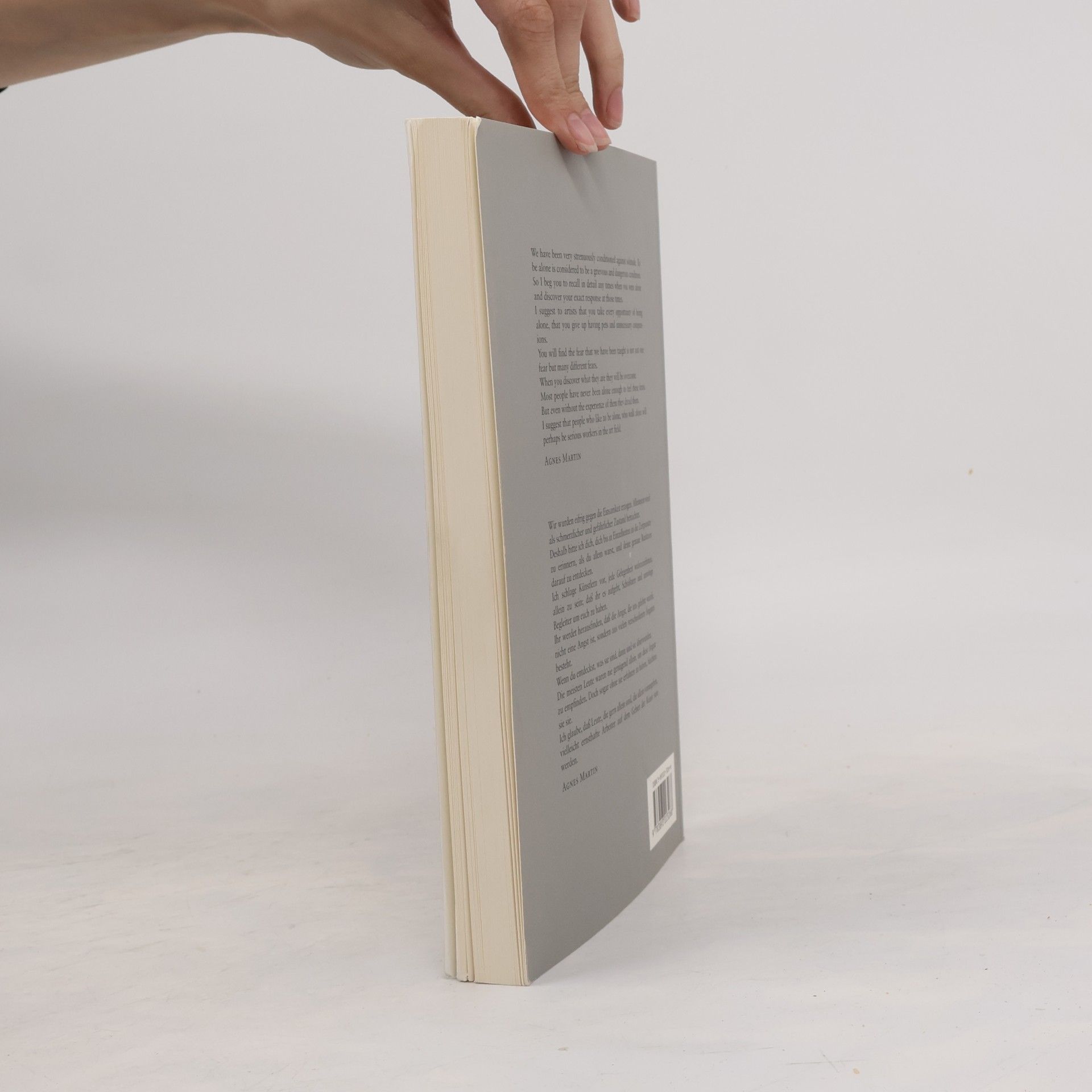 Agnes Martin Writings / Schriften