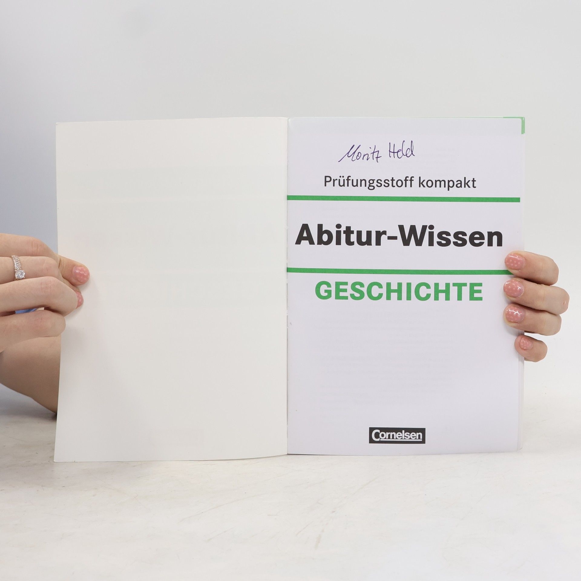 Dr. Wilhelm Matthiessen Abitur-Wissen Geschichte