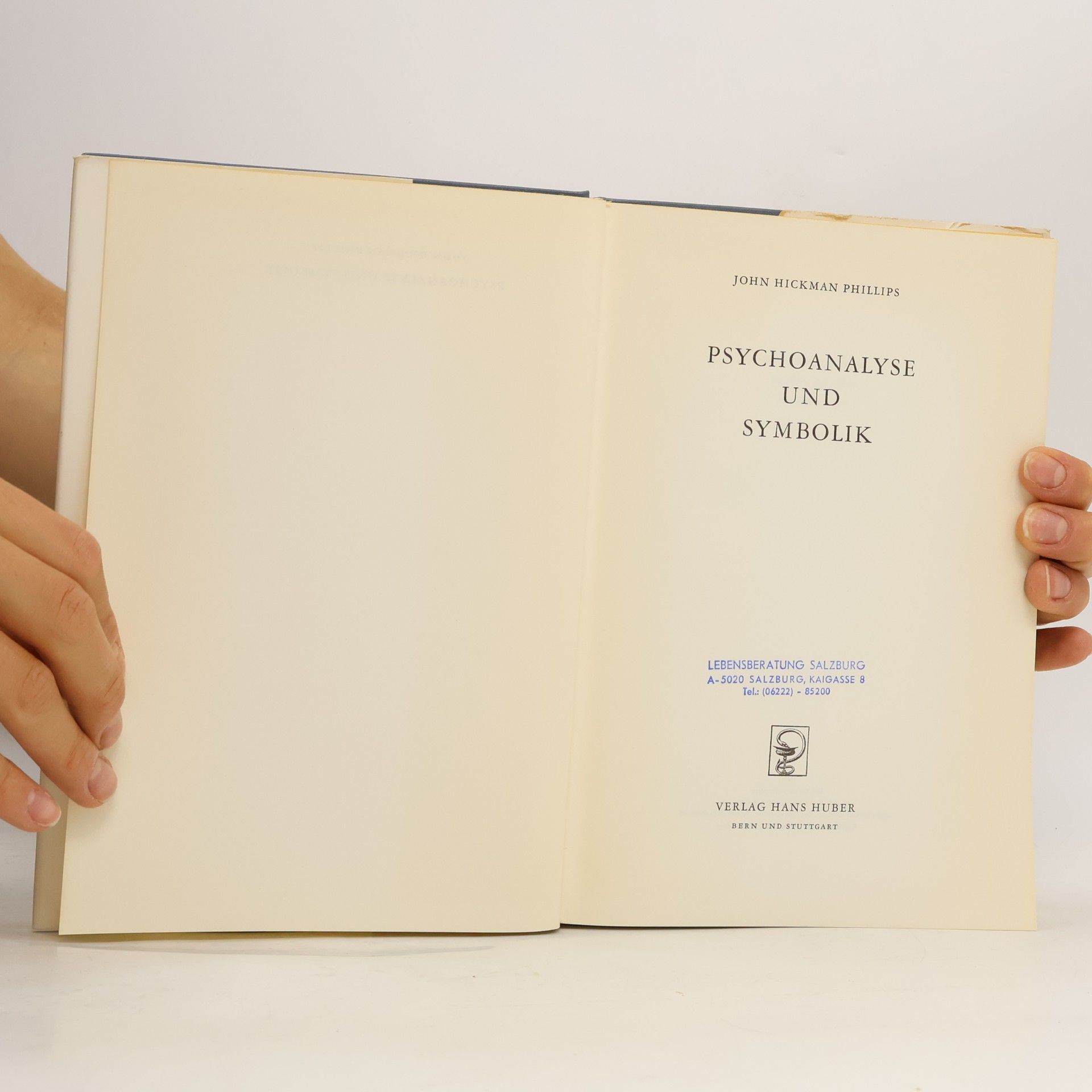 John Hickman Phillips Psychoanalyse und Symbolik