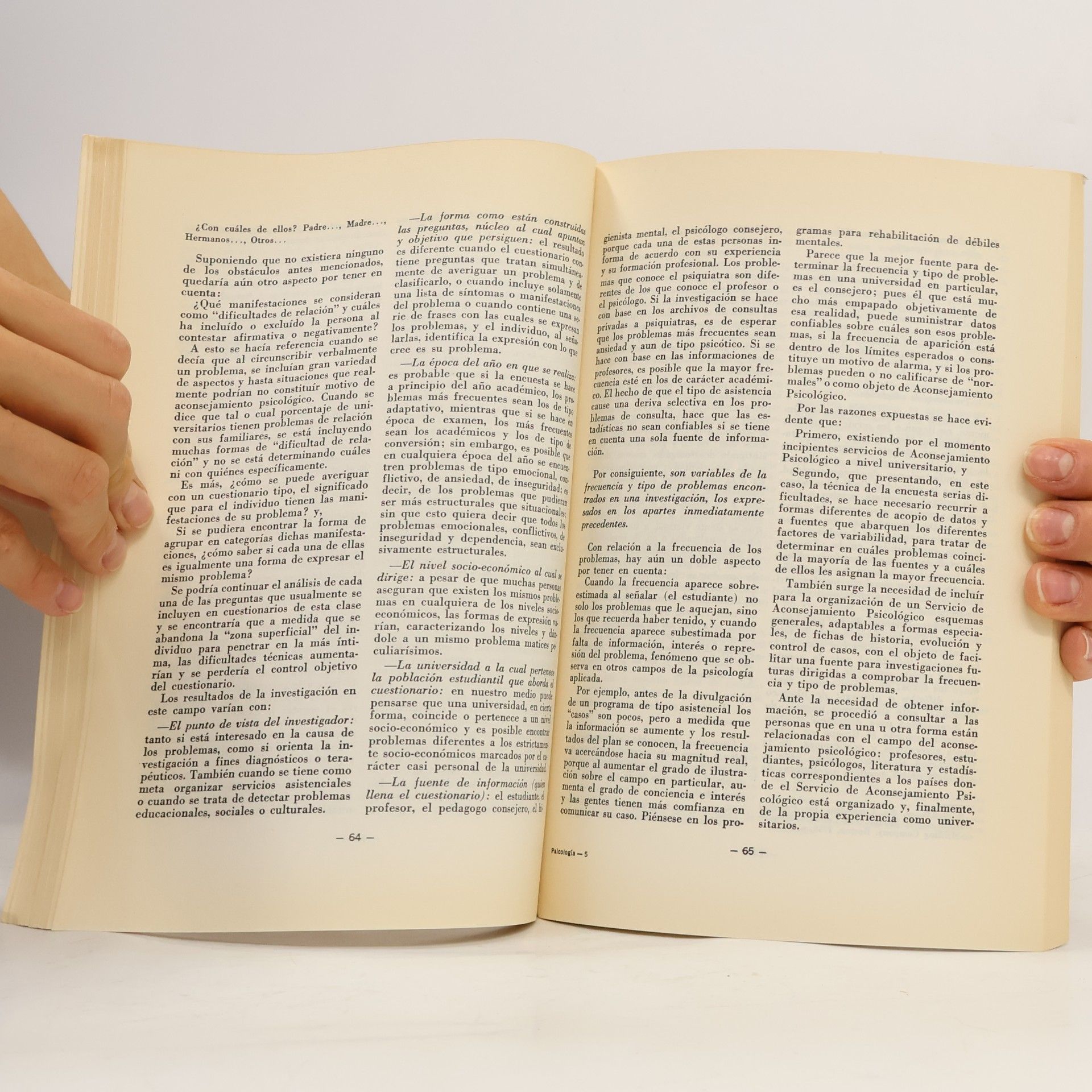 Various authors Revista de Psicoloogia