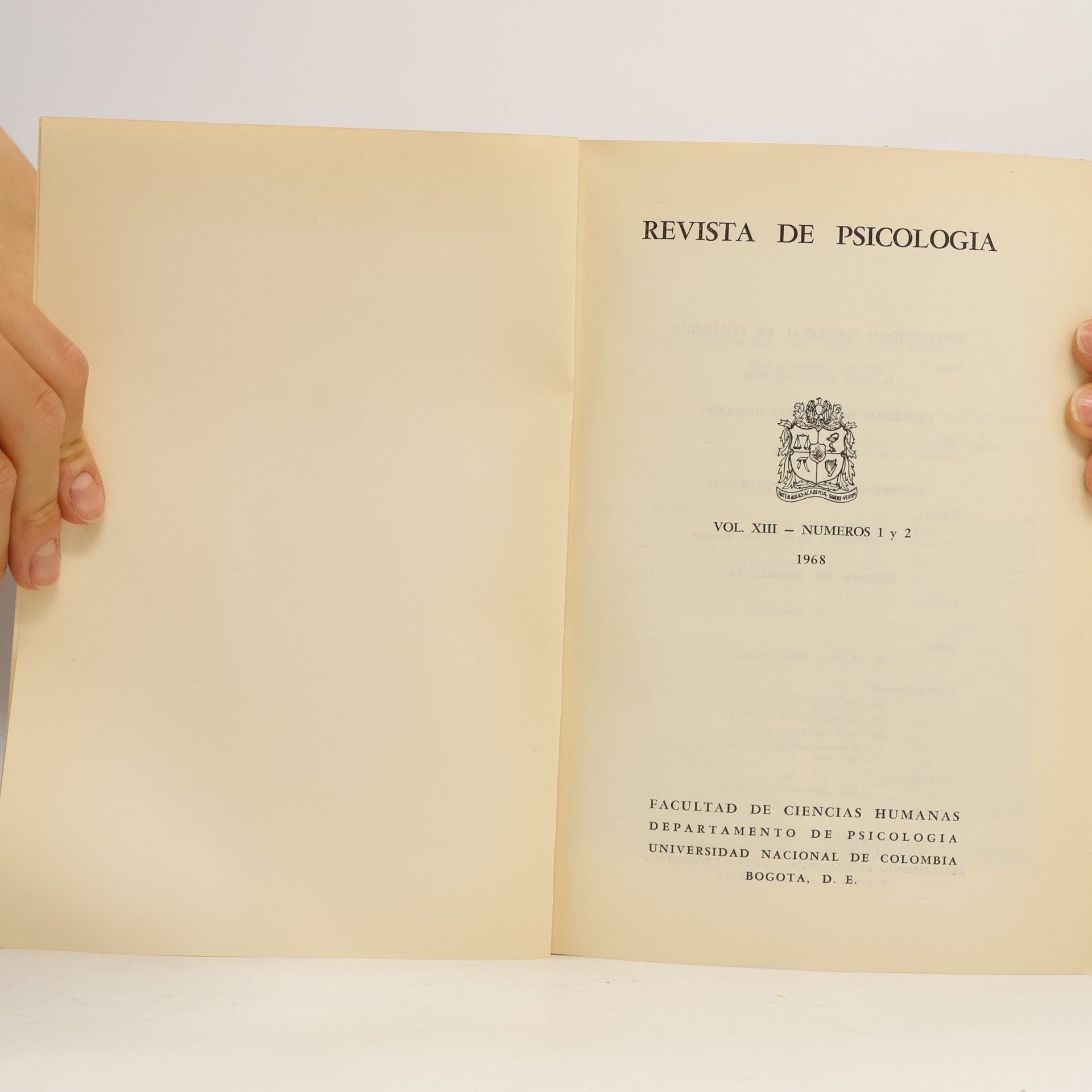 Various authors Revista de Psicoloogia