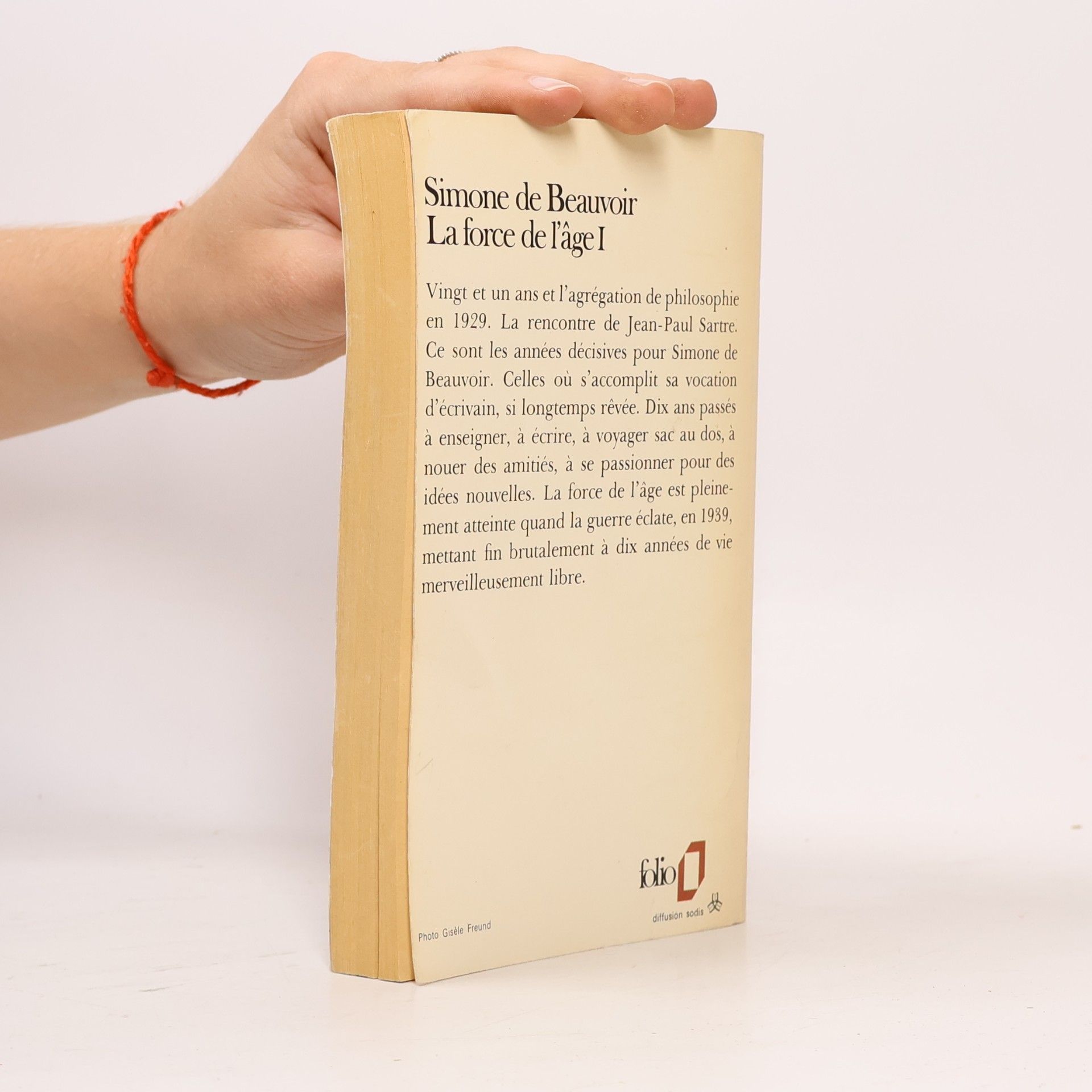 Simone de Beauvoir La force de l'âge I - Texte intégral