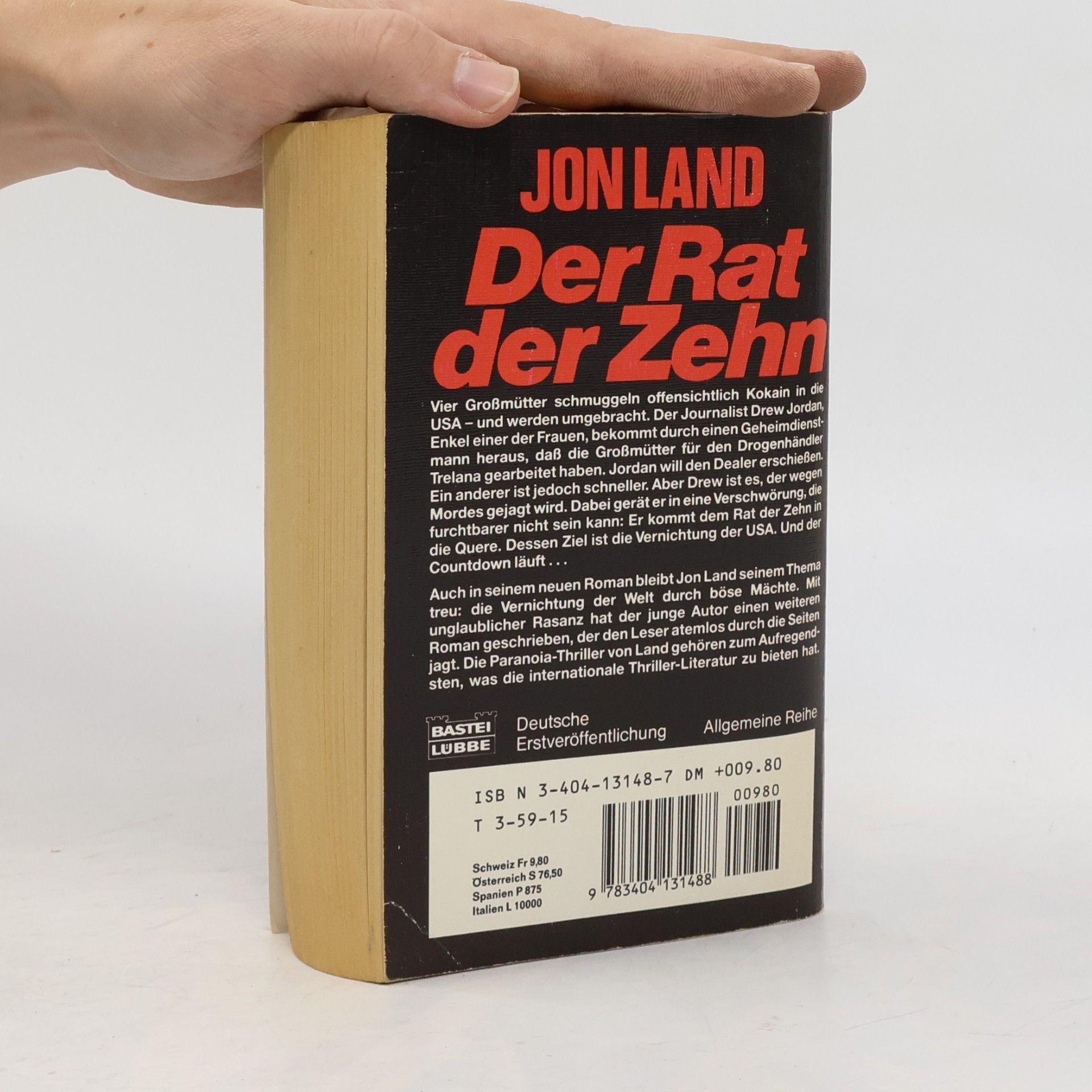 Jon Land Der Rat der Zehn. Polit-Thriller