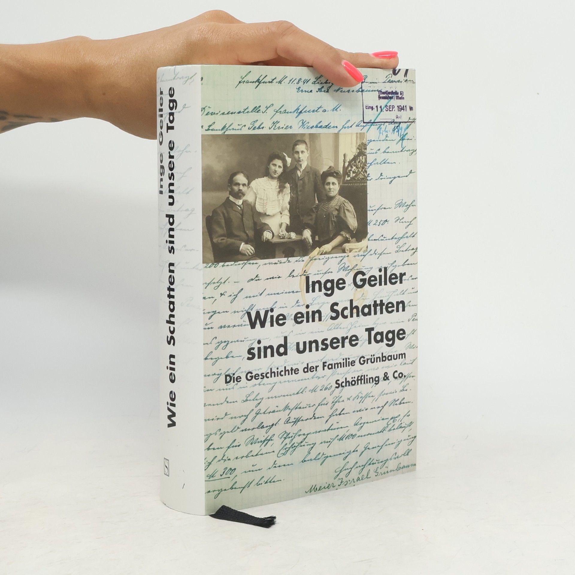 Inge Geiler Wie ein Schatten sind unsere Tage