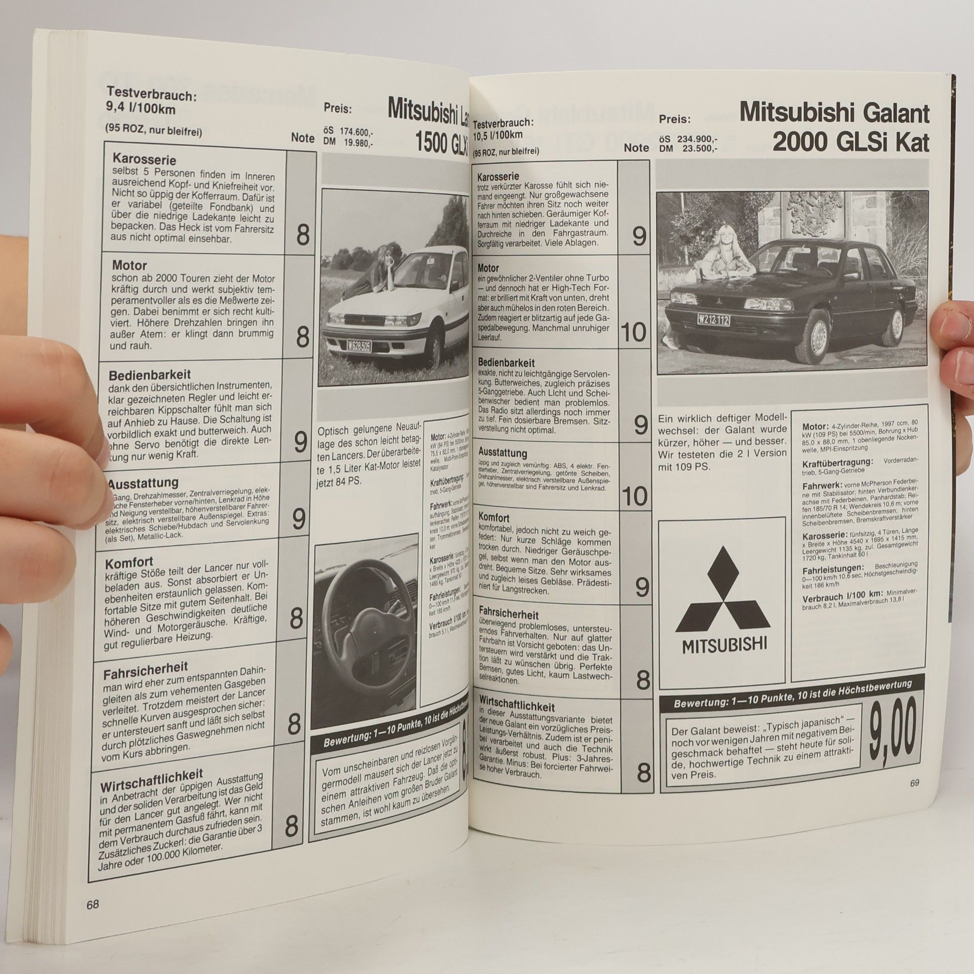 Günther Effenberger Autotests, die nichts verschweigen. Ausgabe 1989