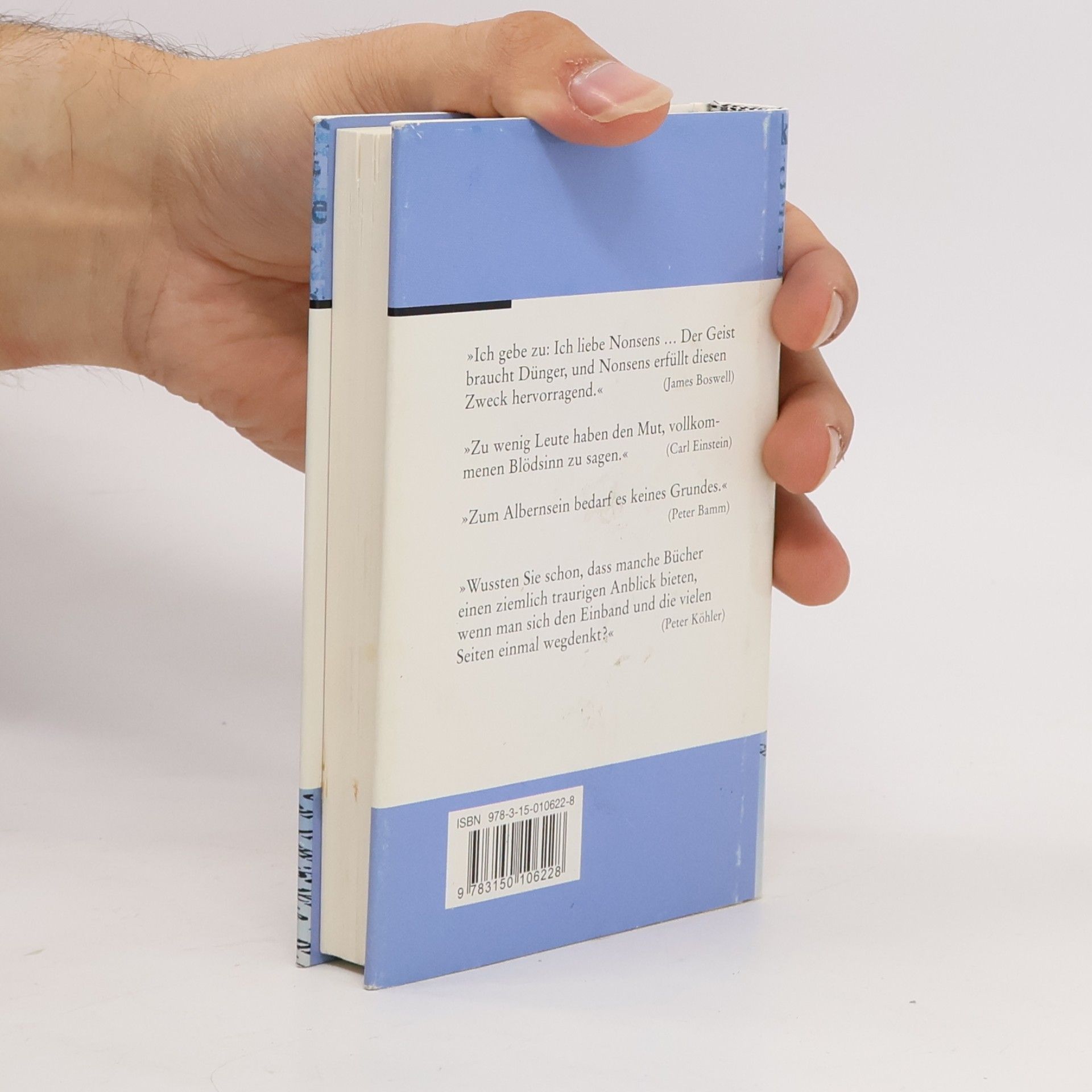 Peter Köhler Das Nonsens-Buch