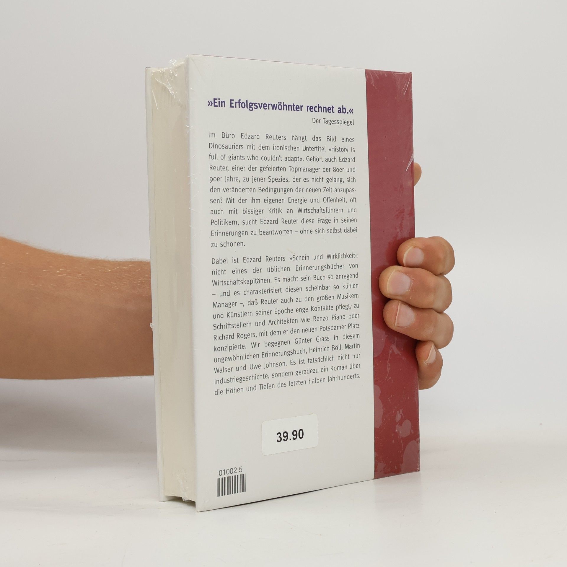 Edzard Reuter Schein und Wirklichkeit