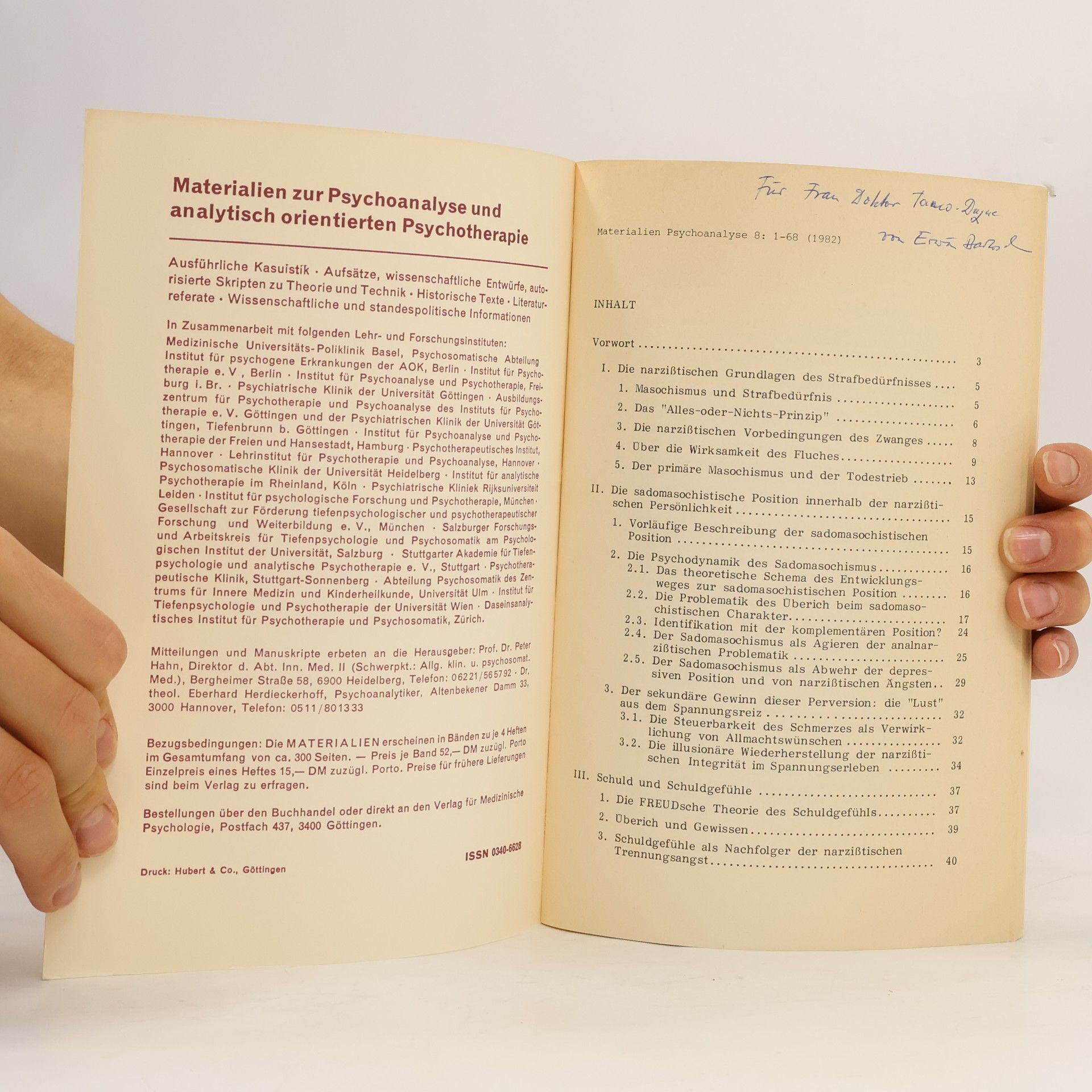 Erwin Bartosch Das narzißtische Negativ