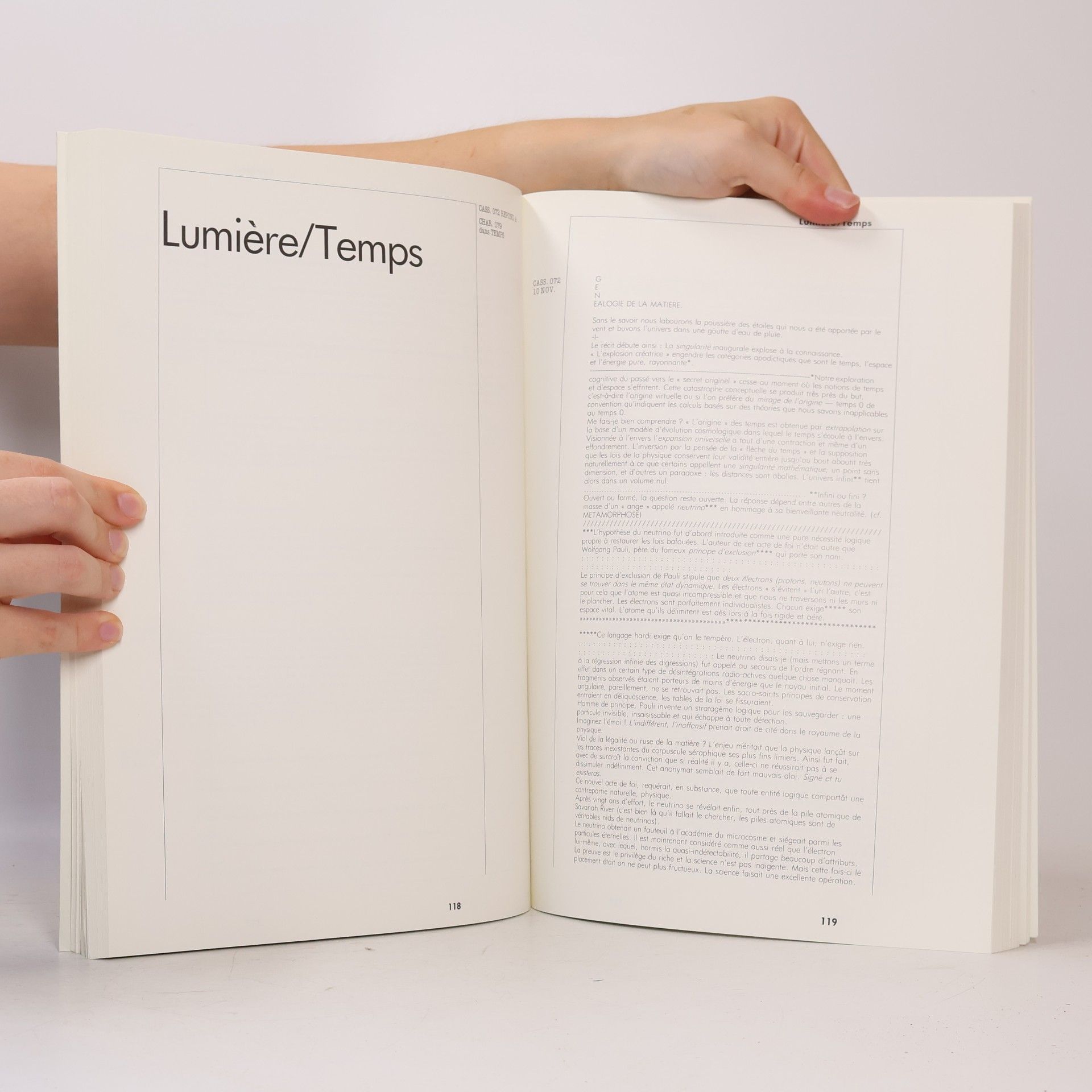 Thierry Chaput Les Immatériaux - 1: Épreuves d'écriture