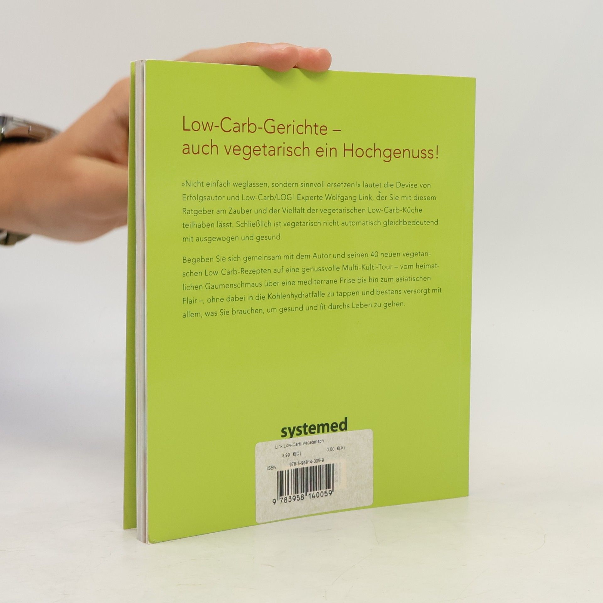 Wolfgang Link Low-Carb vegetarisch