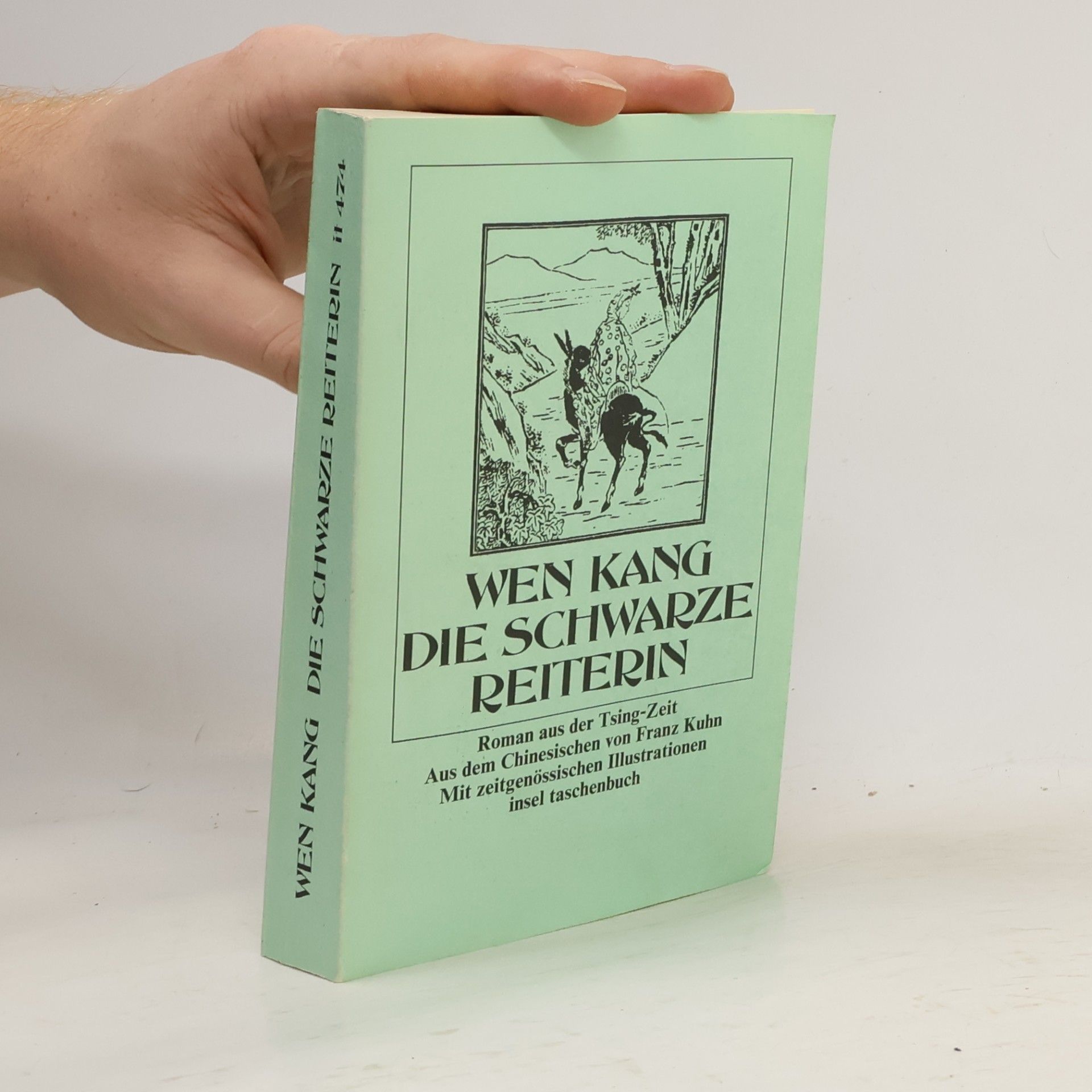 Wen Kang Die schwarze Reiterin. Roman aus der Tsing-Zeit