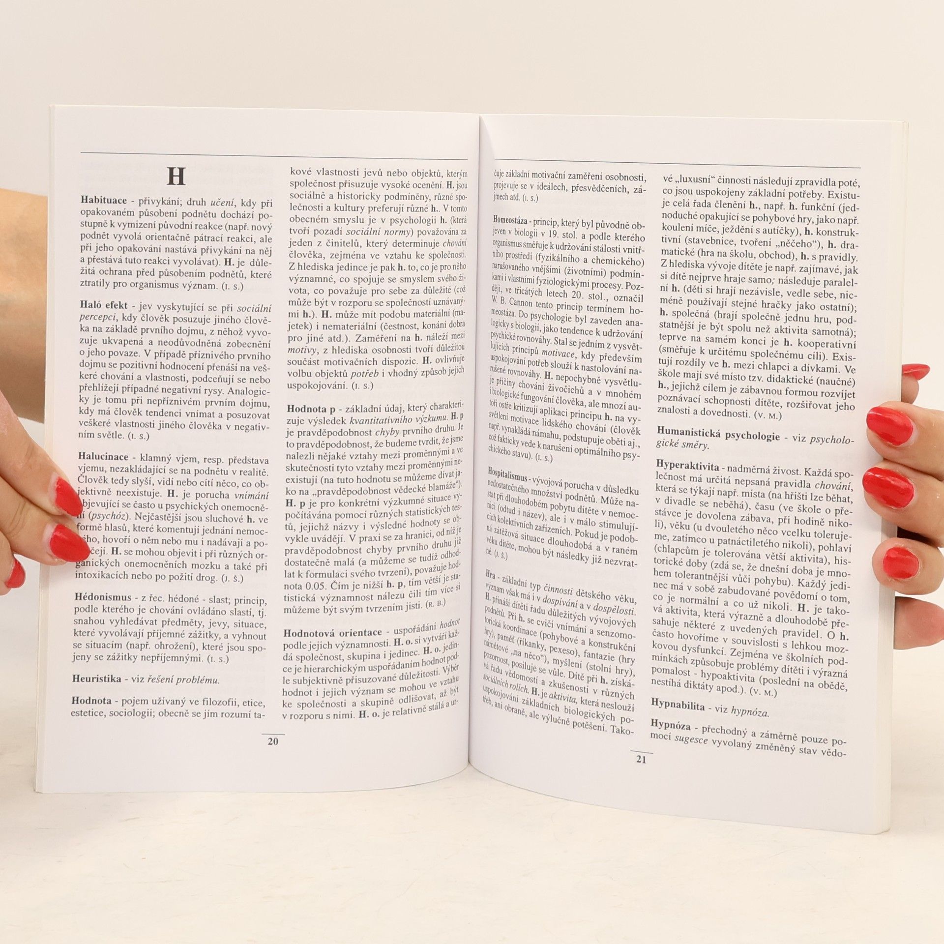Ilona Gillernová Slovník základních pojmů z psychologie