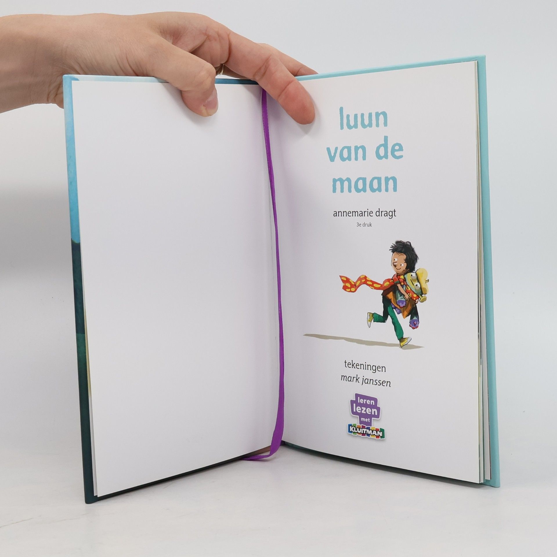 annemarie dragt Leren lezen met Kluitman: Luun van de maan / druk 1