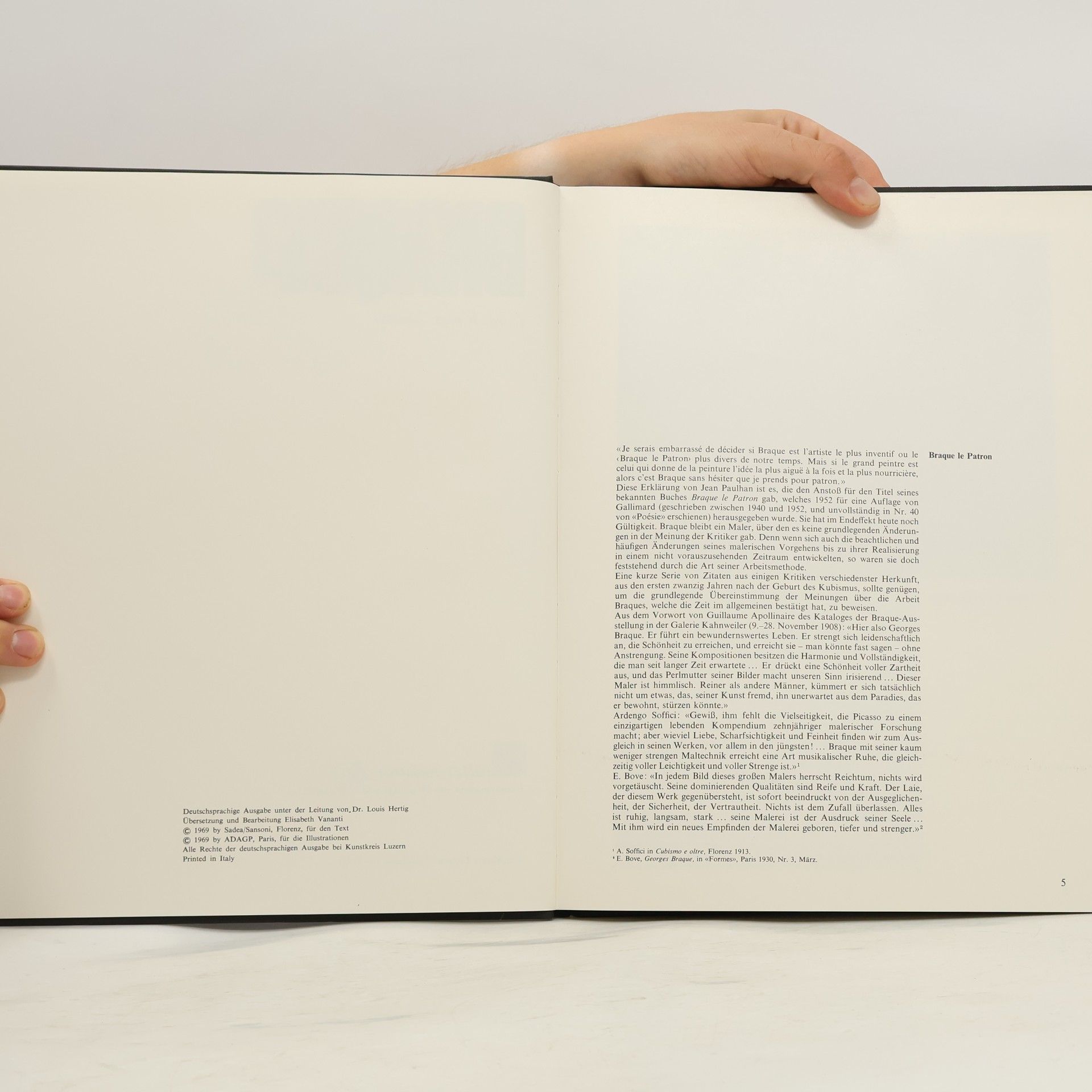 Lara Vinca Masini Georges Braque