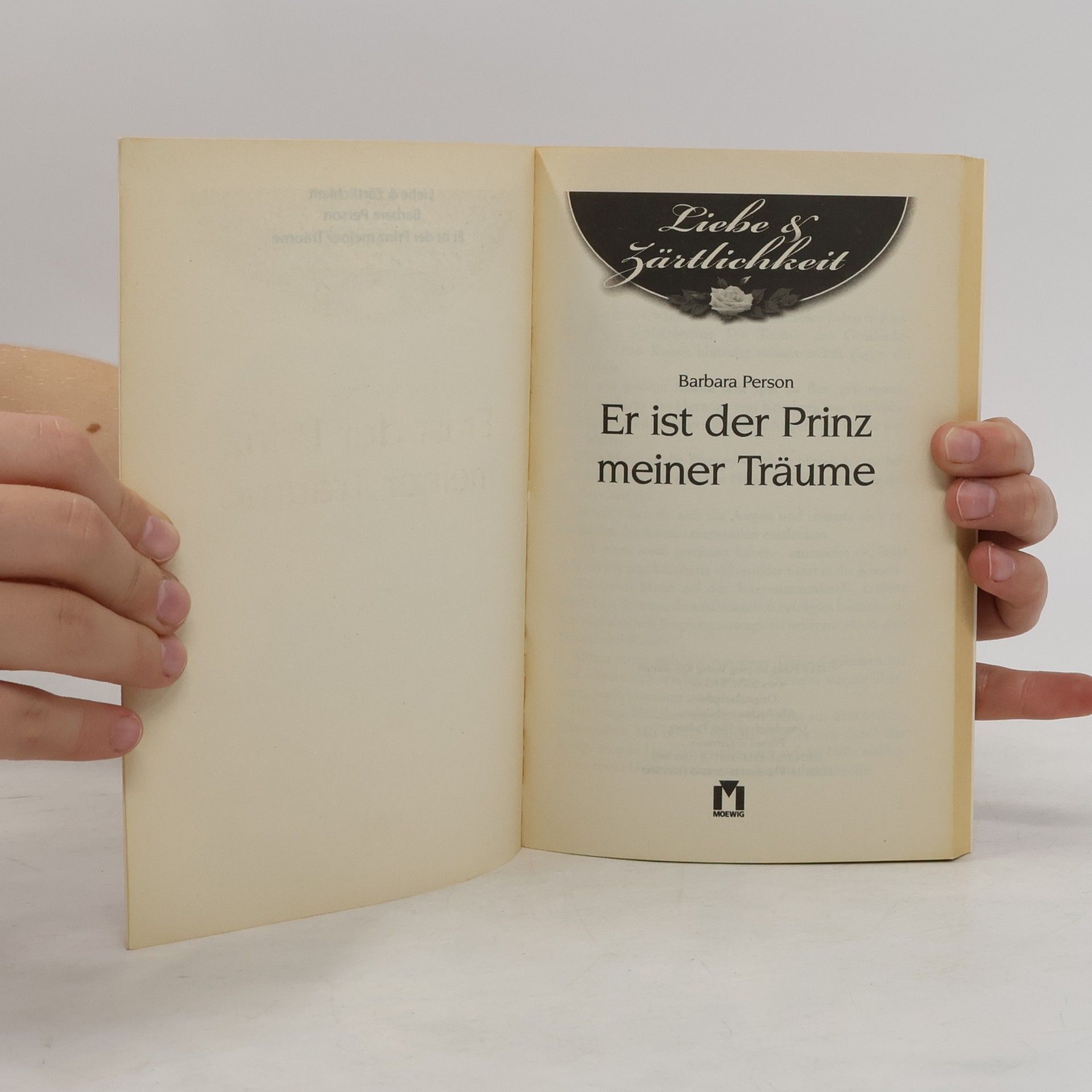 Barbara Person Er ist der Prinz meiner Träume