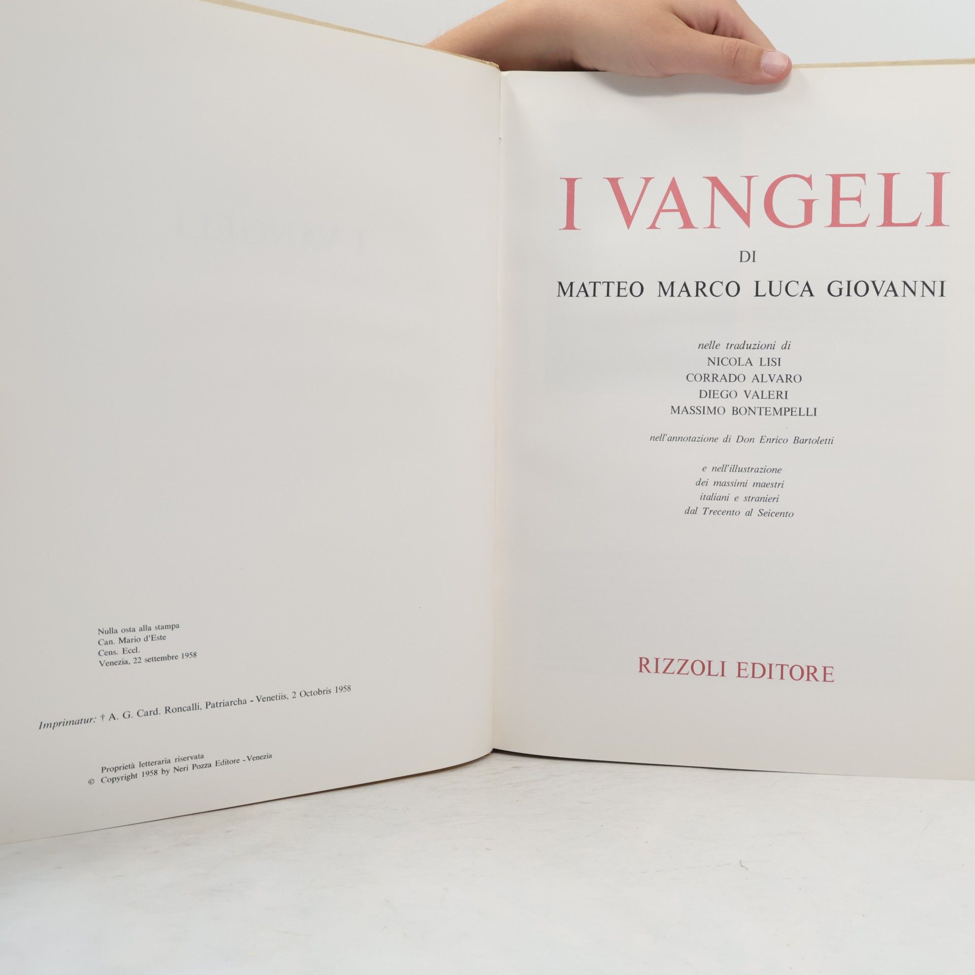 Matteo Marco Luca Giovanni I vangeli