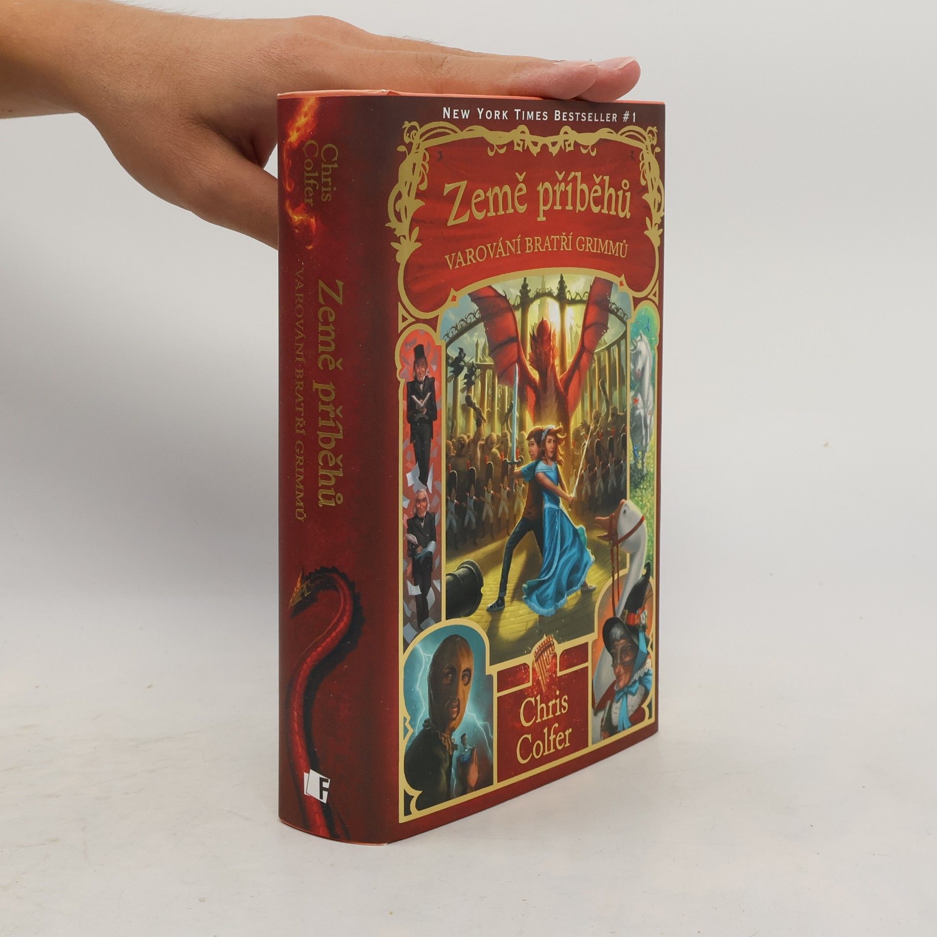Chris Colfer Země příběhů. Varování bratří Grimmů