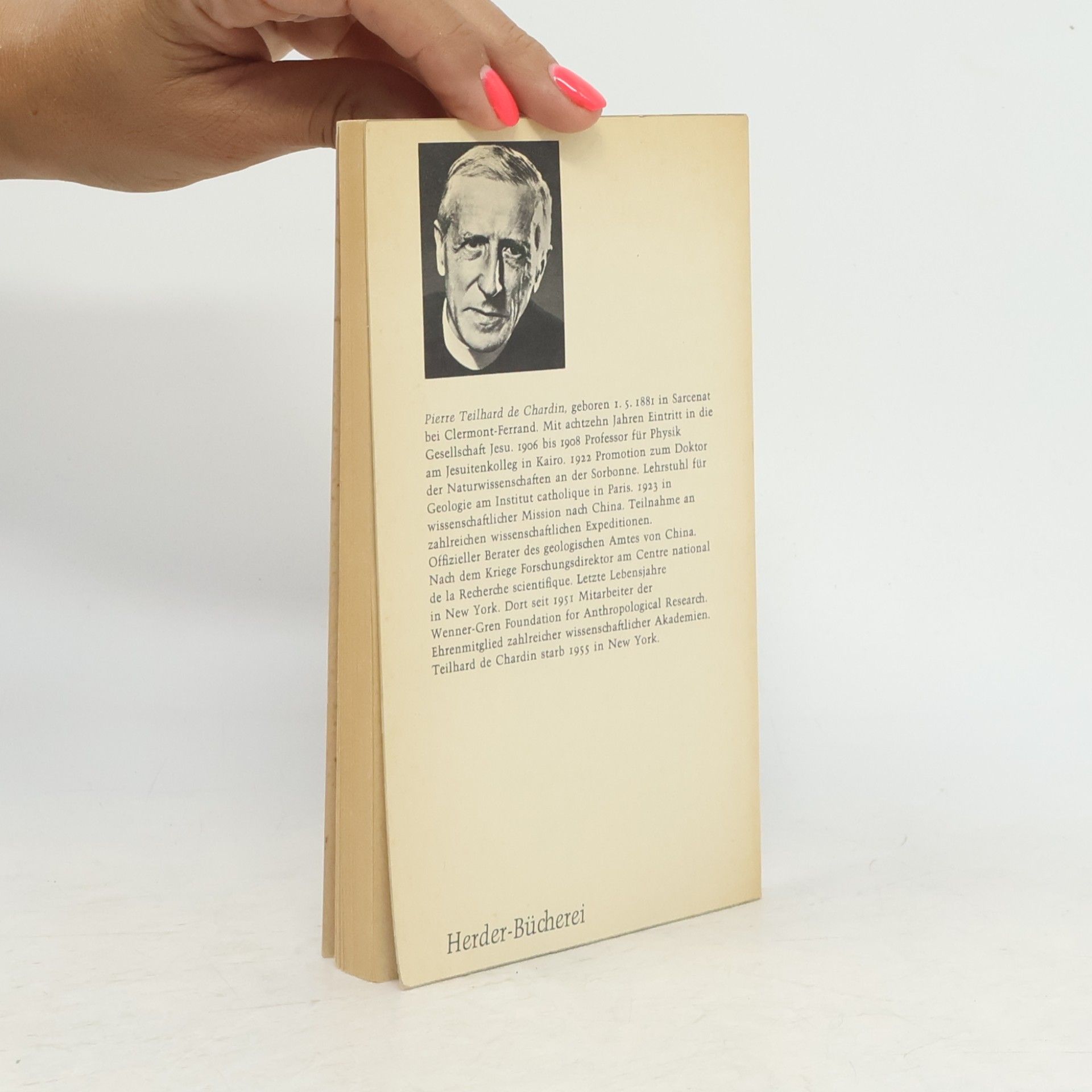Pierre Teilhard de Chardin Briefe an Léontine Zanta