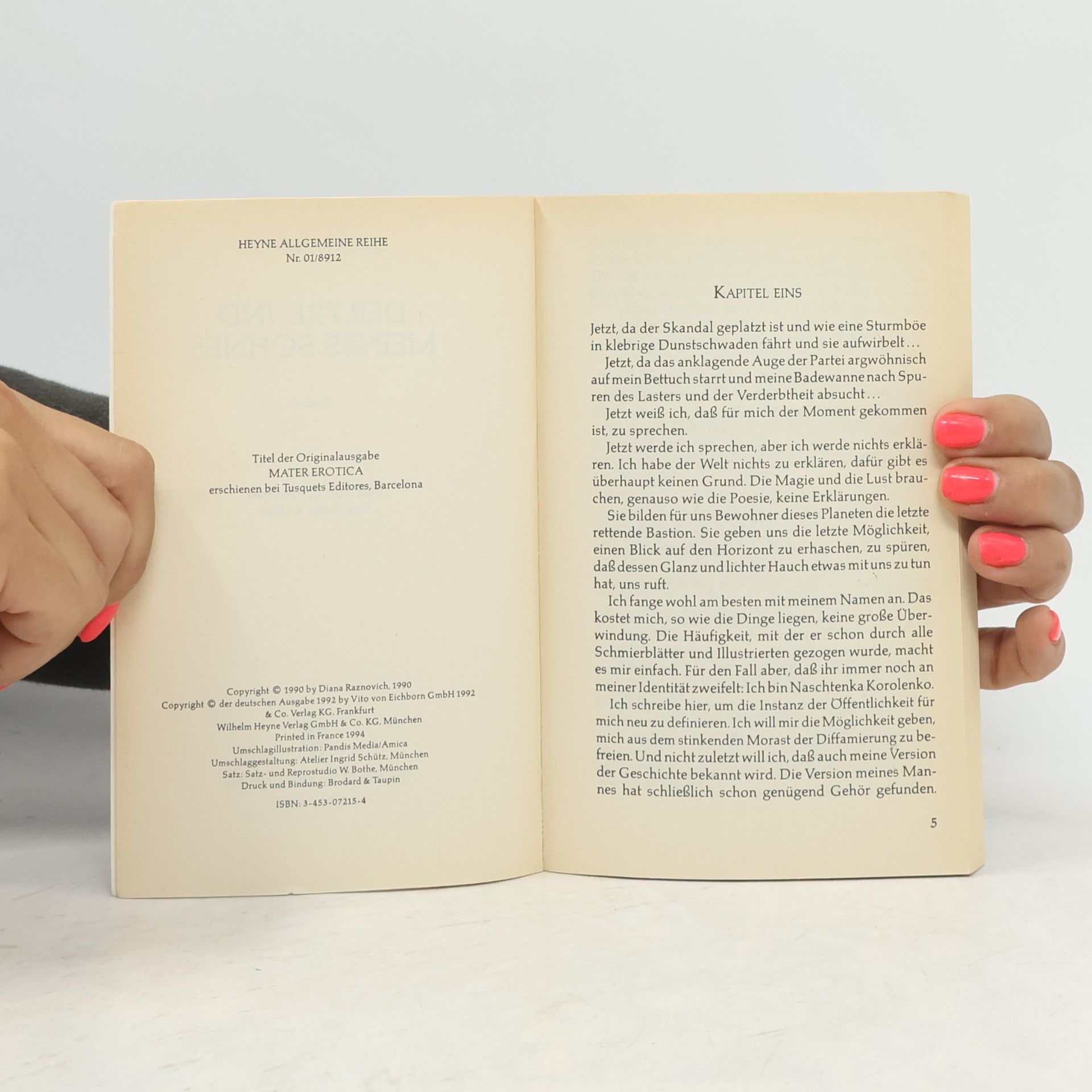 Diana Raznovich Der Freund meines Sohnes