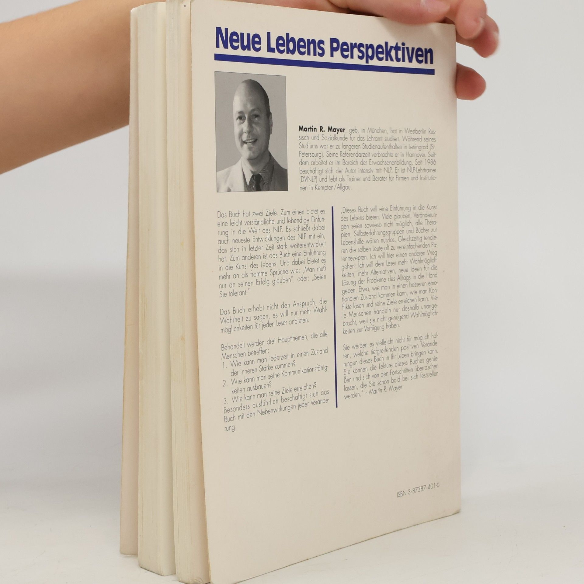 Martin R. Mayer Neue Lebens-Perspektiven