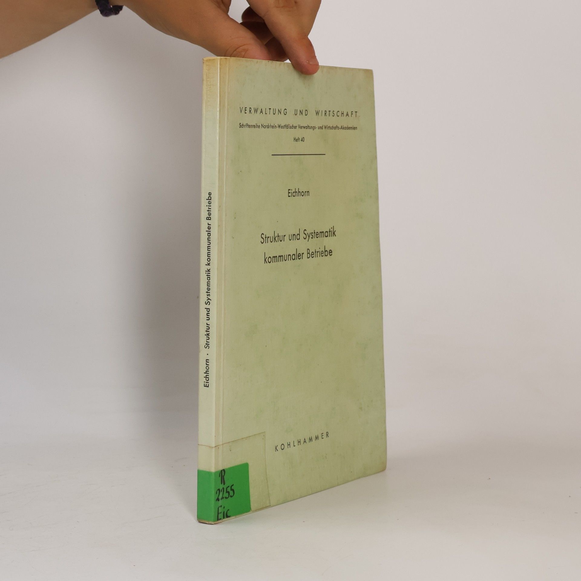 Struktur und Systematik kommunaler Betriebe