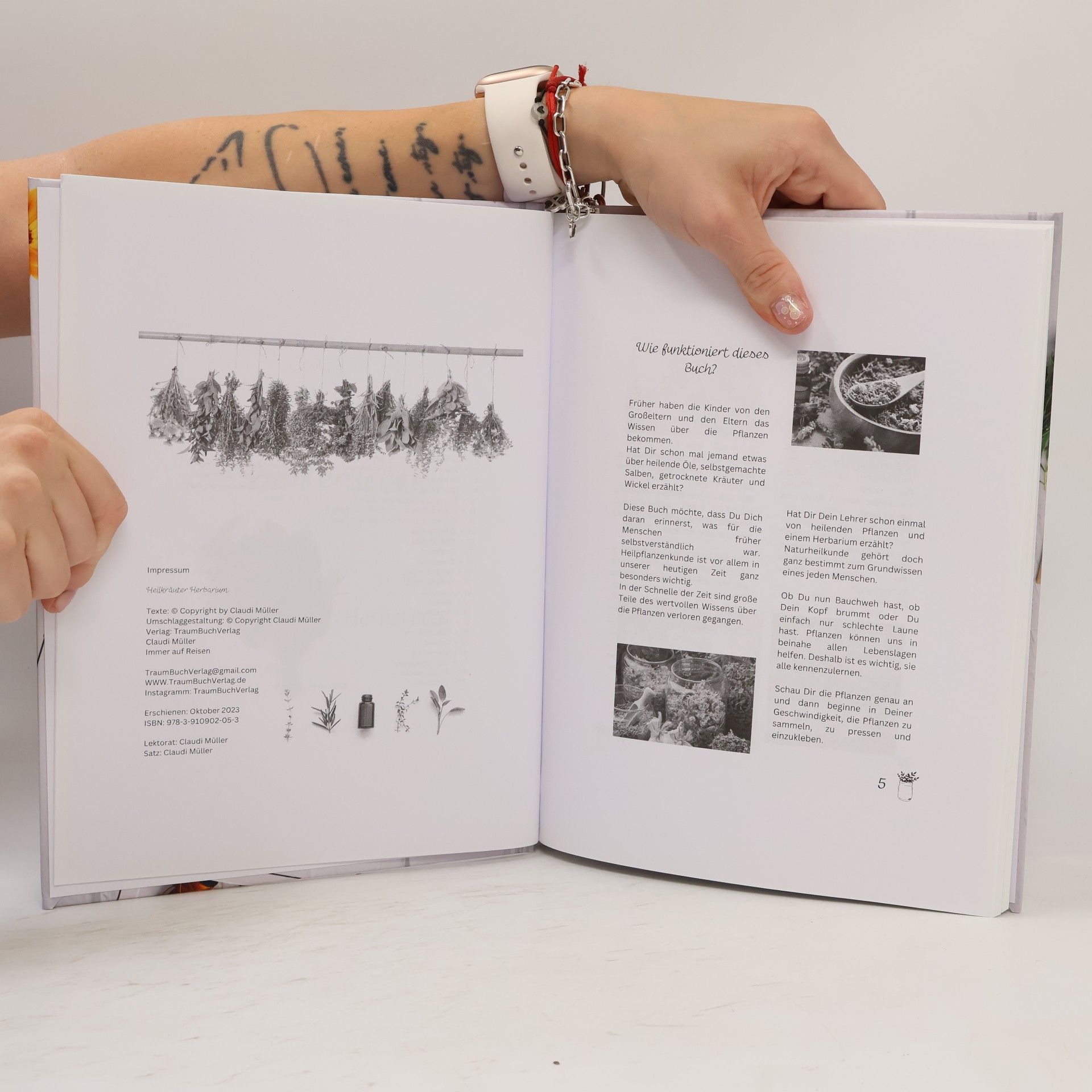 Mama Claudi Heilpflanzen Herbarium