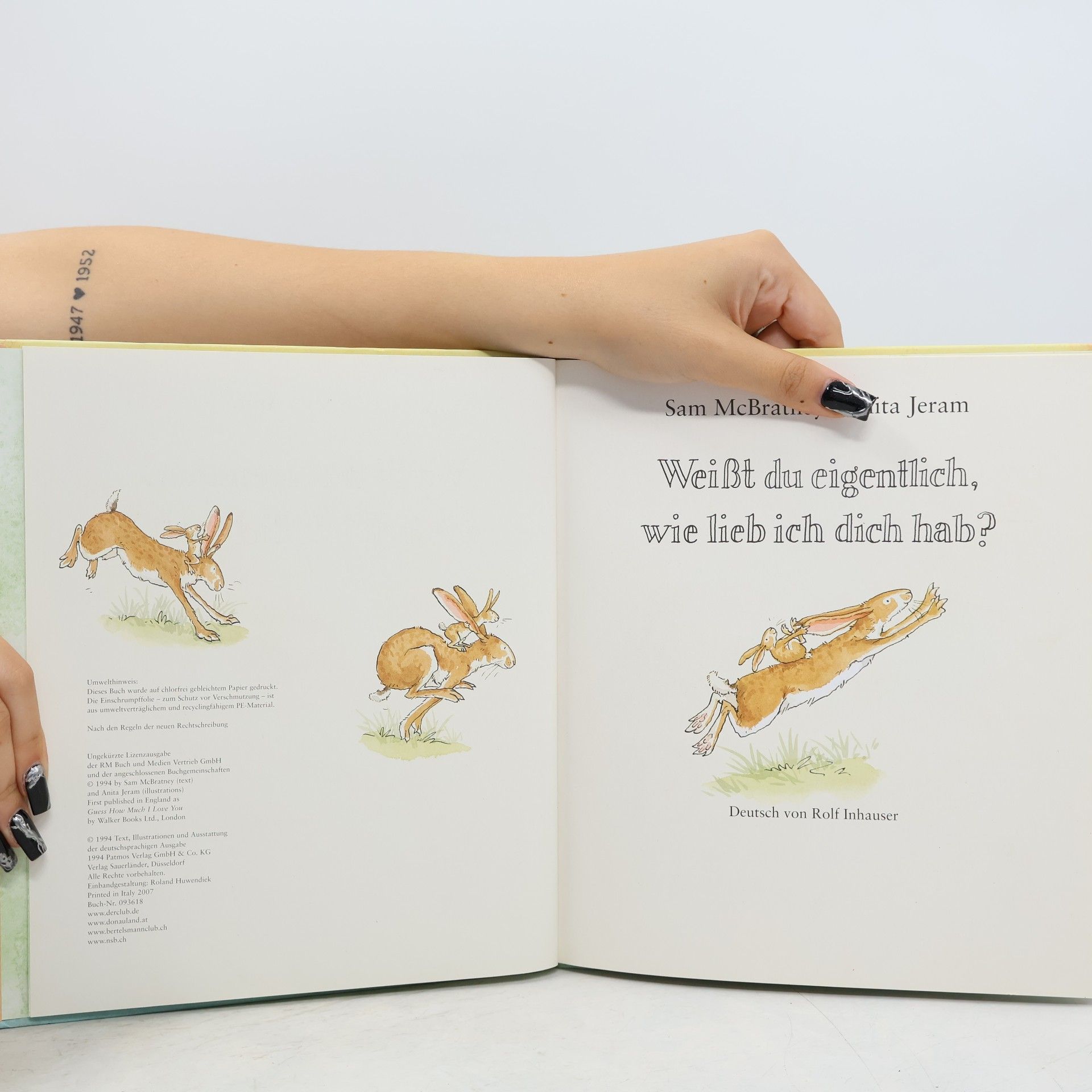 Samuel McBratney Weißt du eigentlich wie lieb ich dich hab?