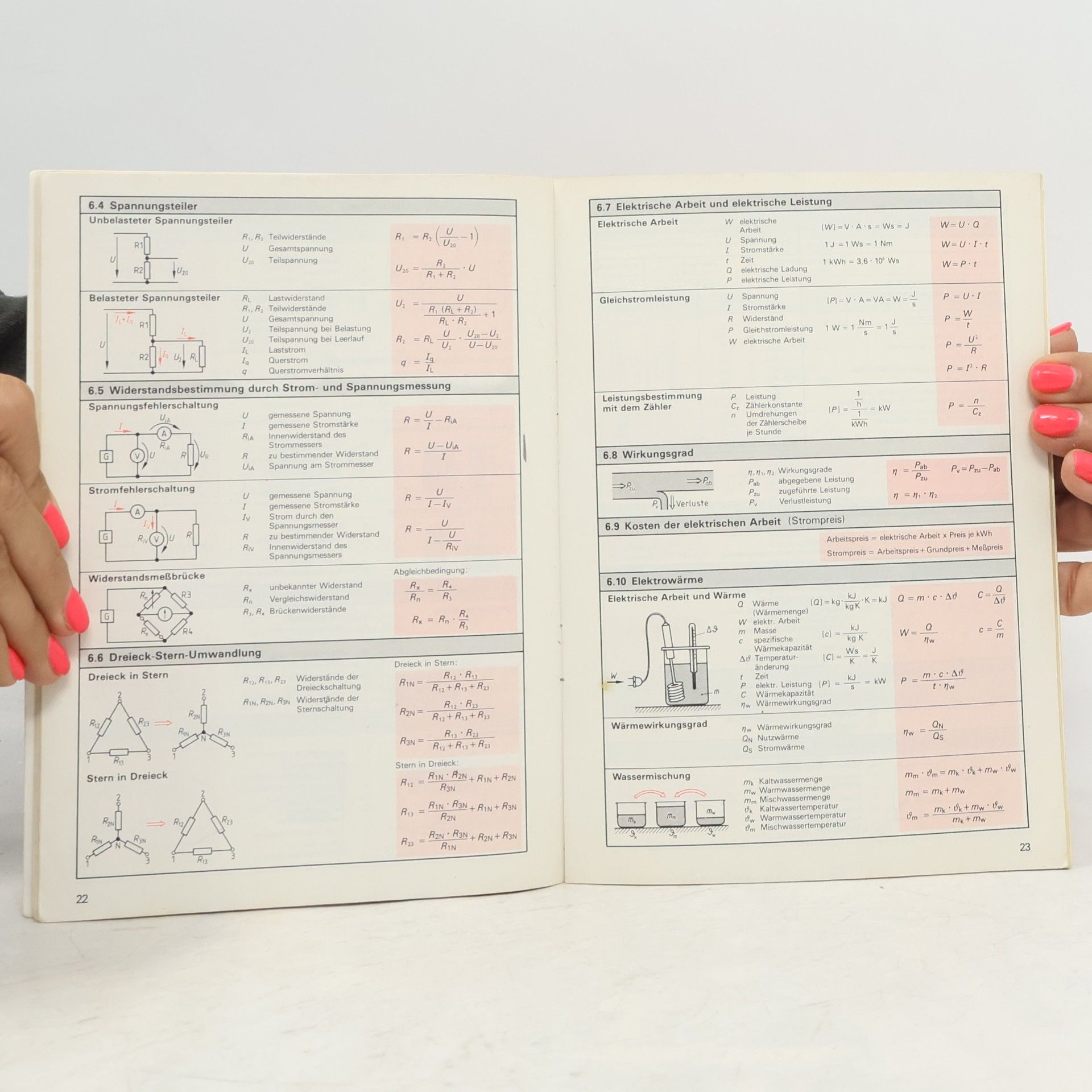 Europa-Fachbuchreihe Elektrotechnik: Formeln für Elektrotechniker