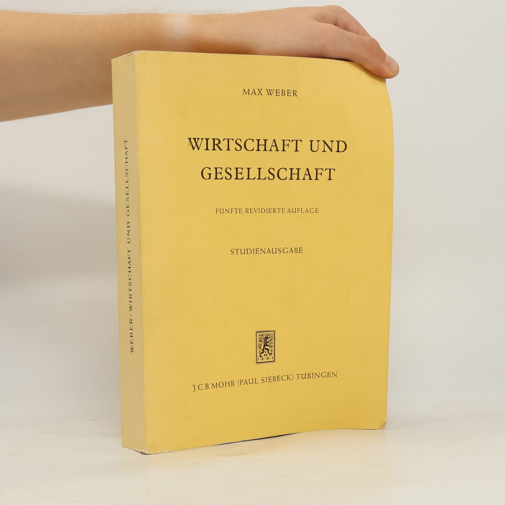 Max Weber Wirtschaft und Gesellschaft