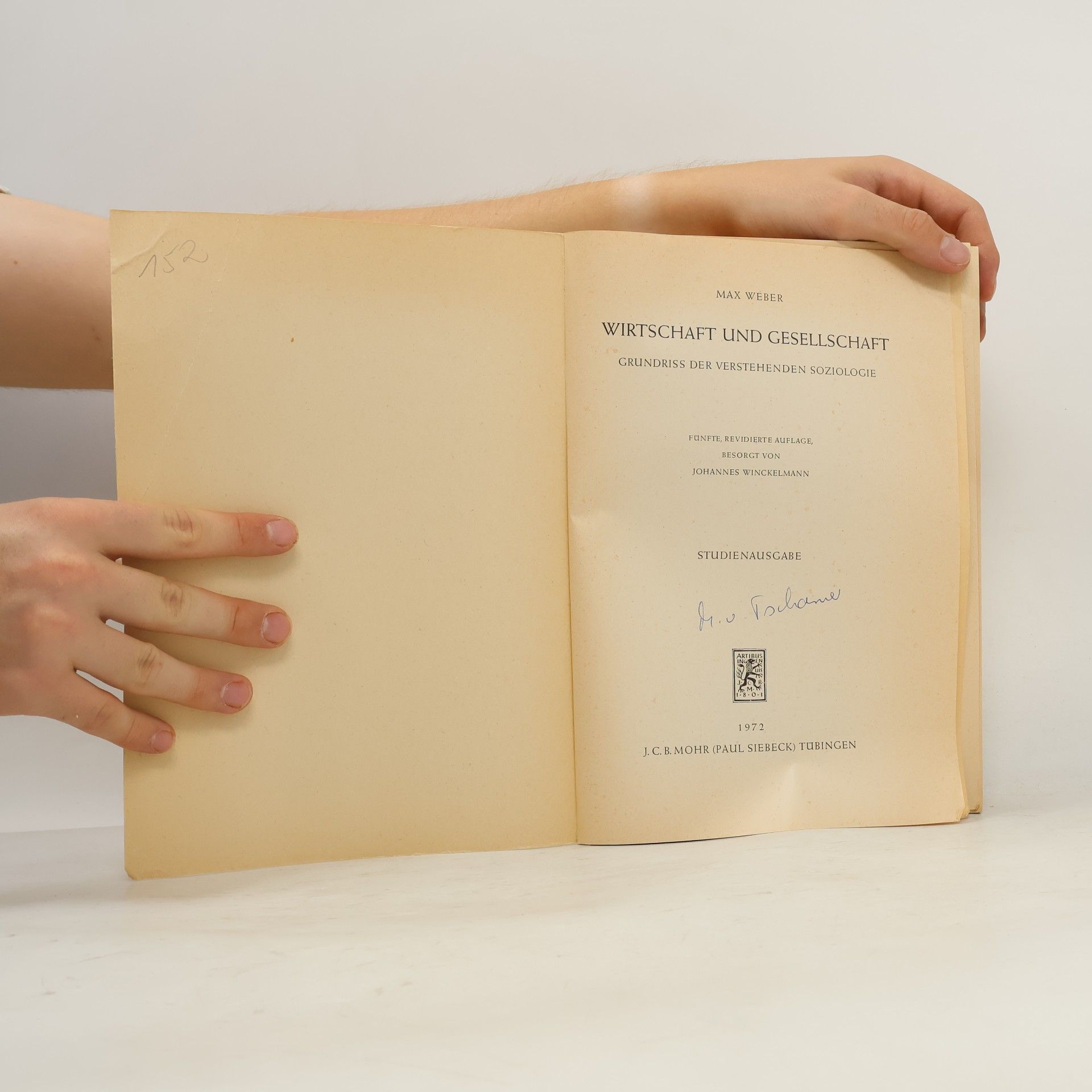 Max Weber Wirtschaft und Gesellschaft