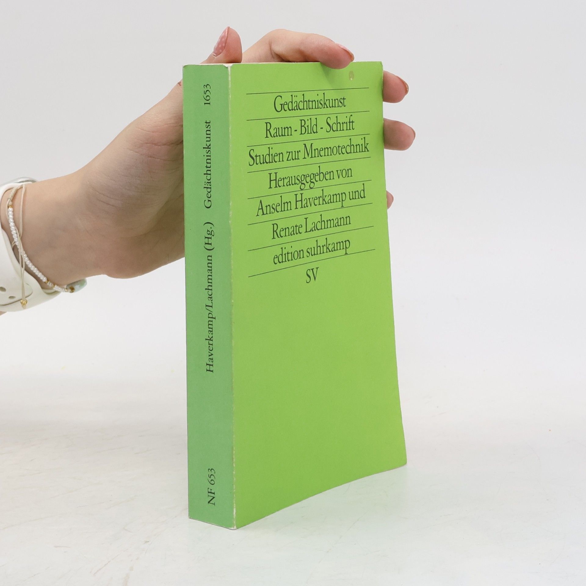 Anselm Haverkamp Gedächtniskunst