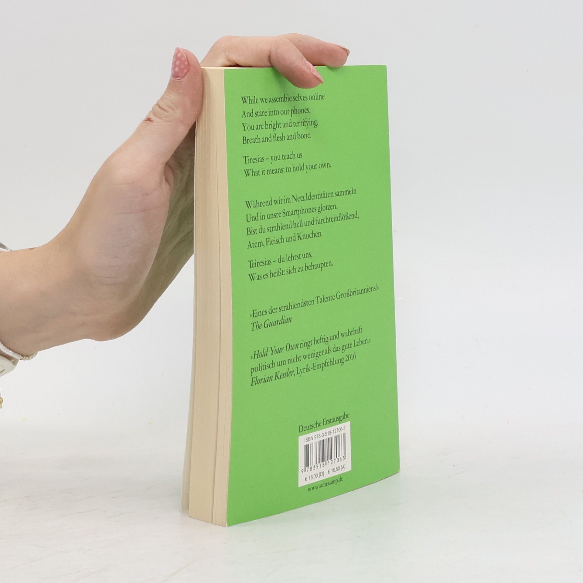 Kate Tempest Hold your own