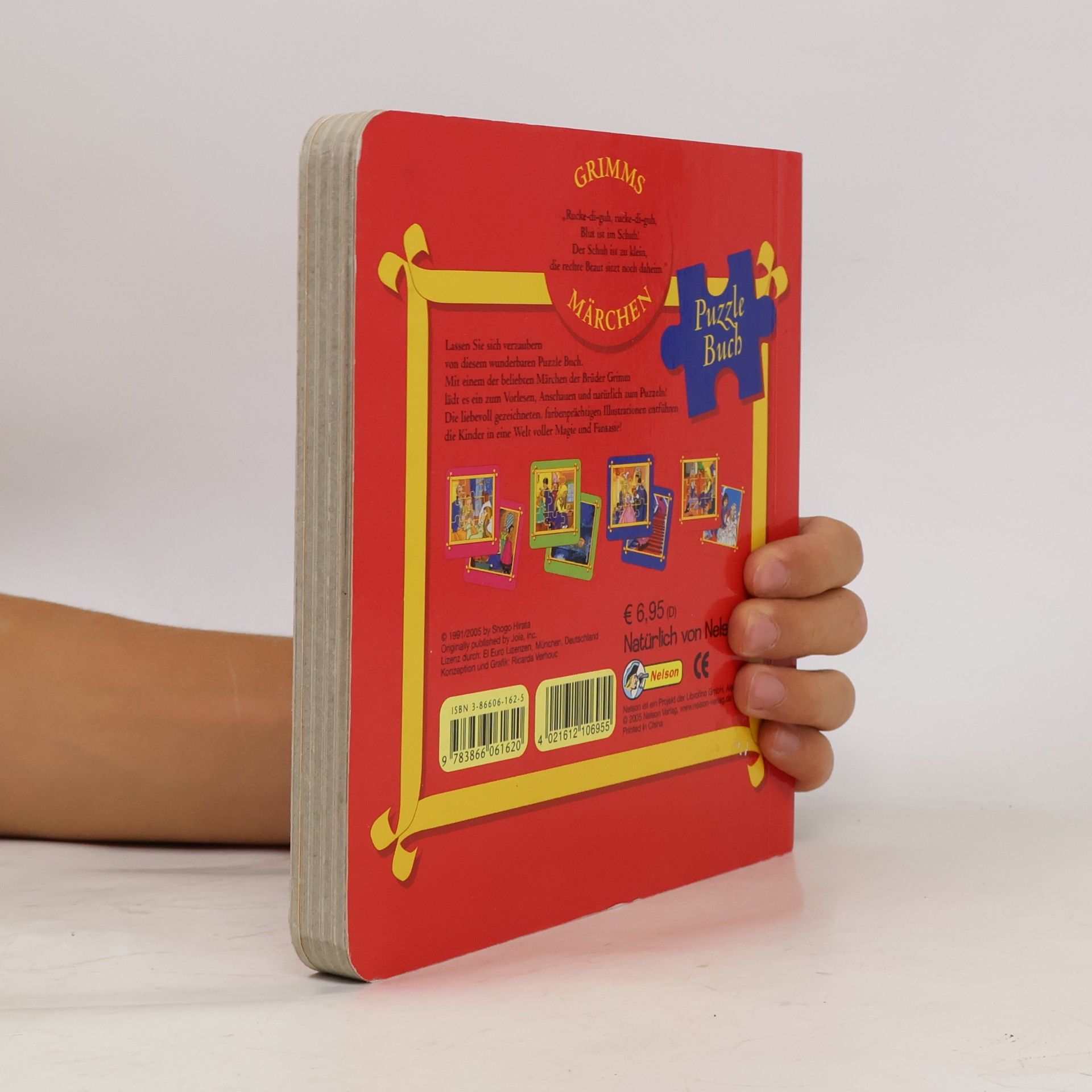 Jacob Grimm Grimms Märchen - Aschenputtel: Nelson Puzzle-Buch - vorlesen, puzzeln, staunen