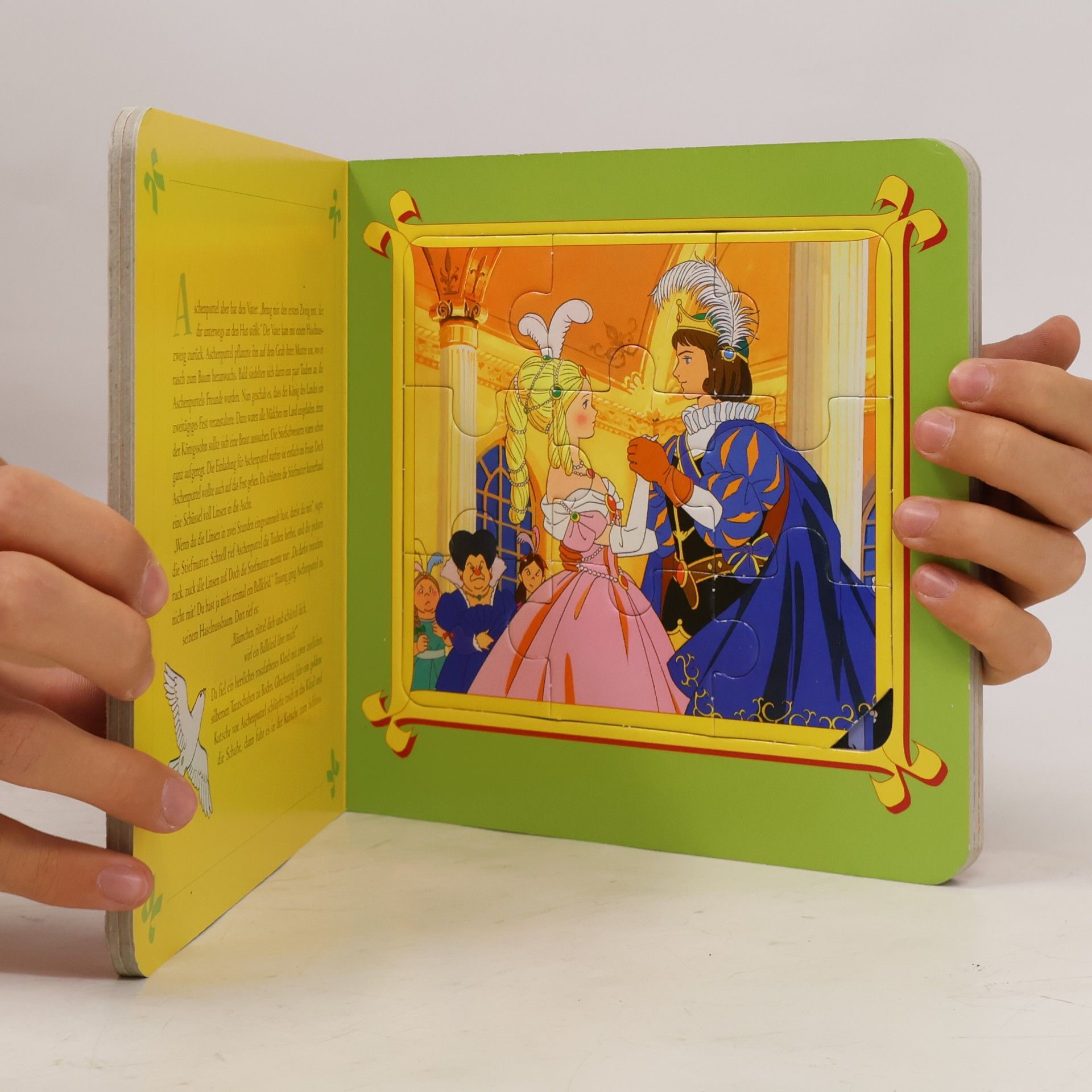 Jacob Grimm Grimms Märchen - Aschenputtel: Nelson Puzzle-Buch - vorlesen, puzzeln, staunen